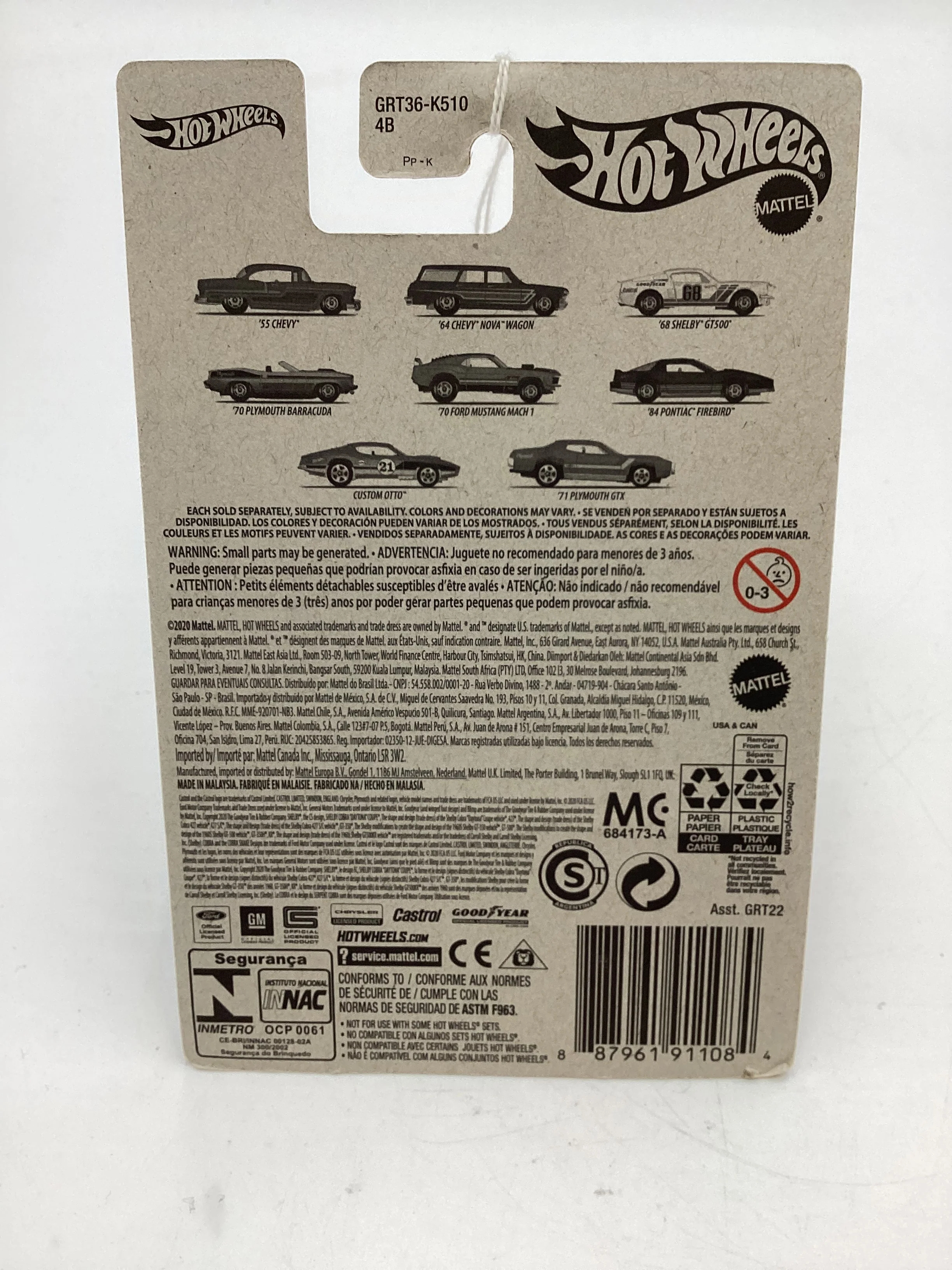 Hot Wheels Target Exclusive Flying Customs 84 Pontiac Firebird Black - Image 8