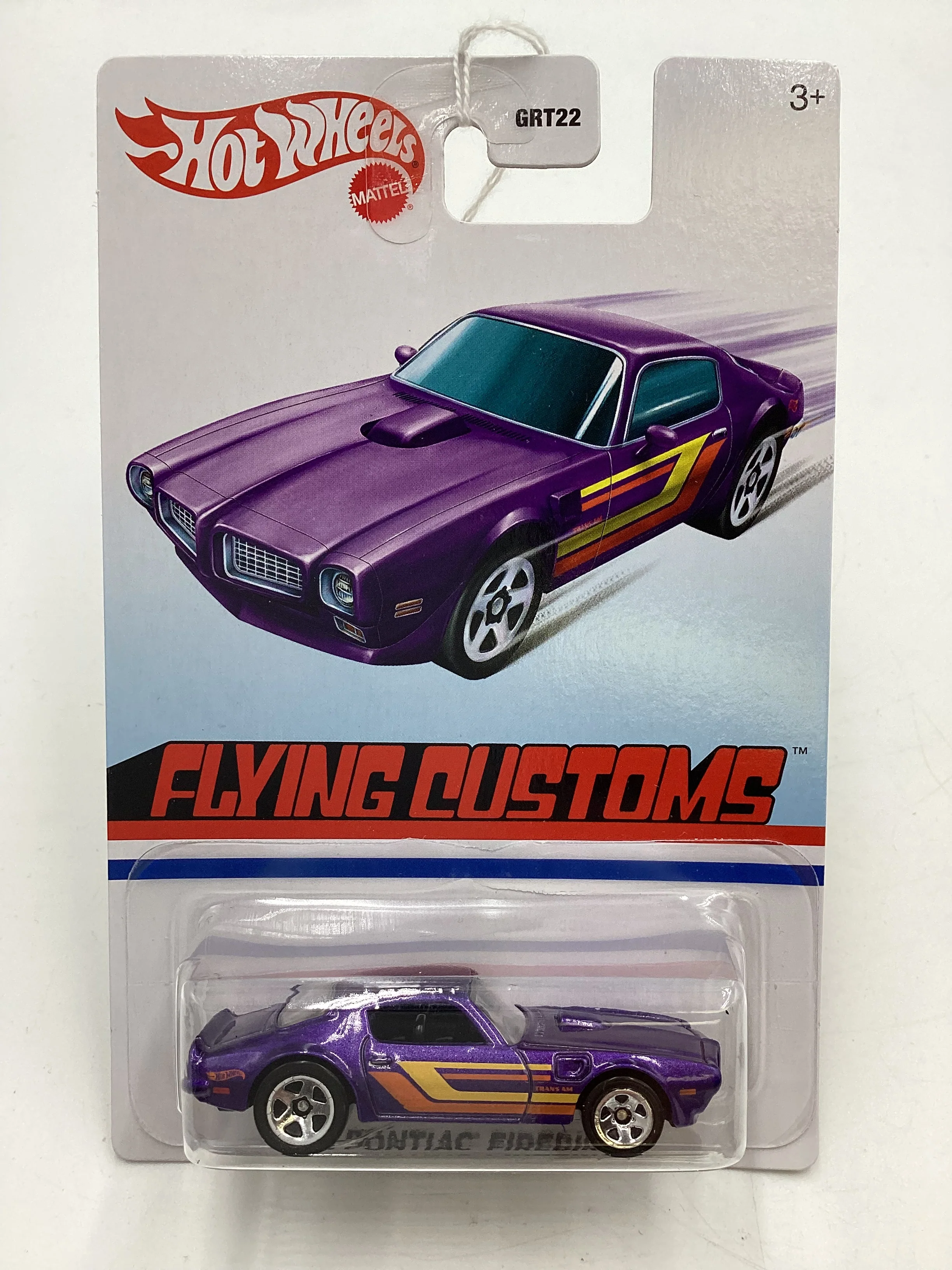 Hot Wheels Target Exclusive Flying Customs 73 Pontiac Firebird Purple 154E - Image 2