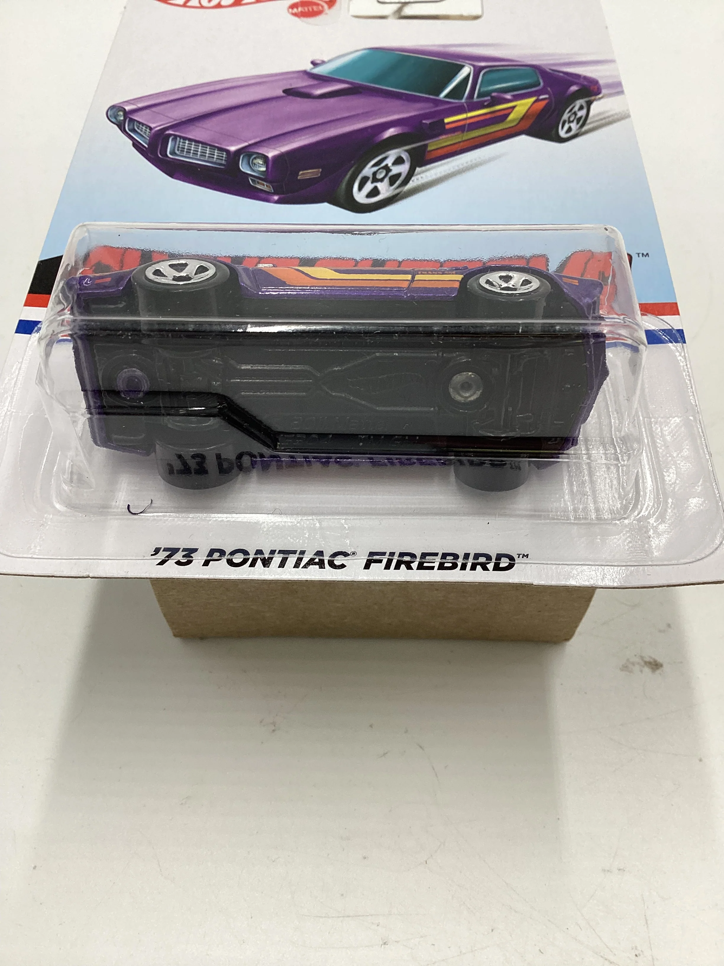 Hot Wheels Target Exclusive Flying Customs 73 Pontiac Firebird Purple 154E - Image 6