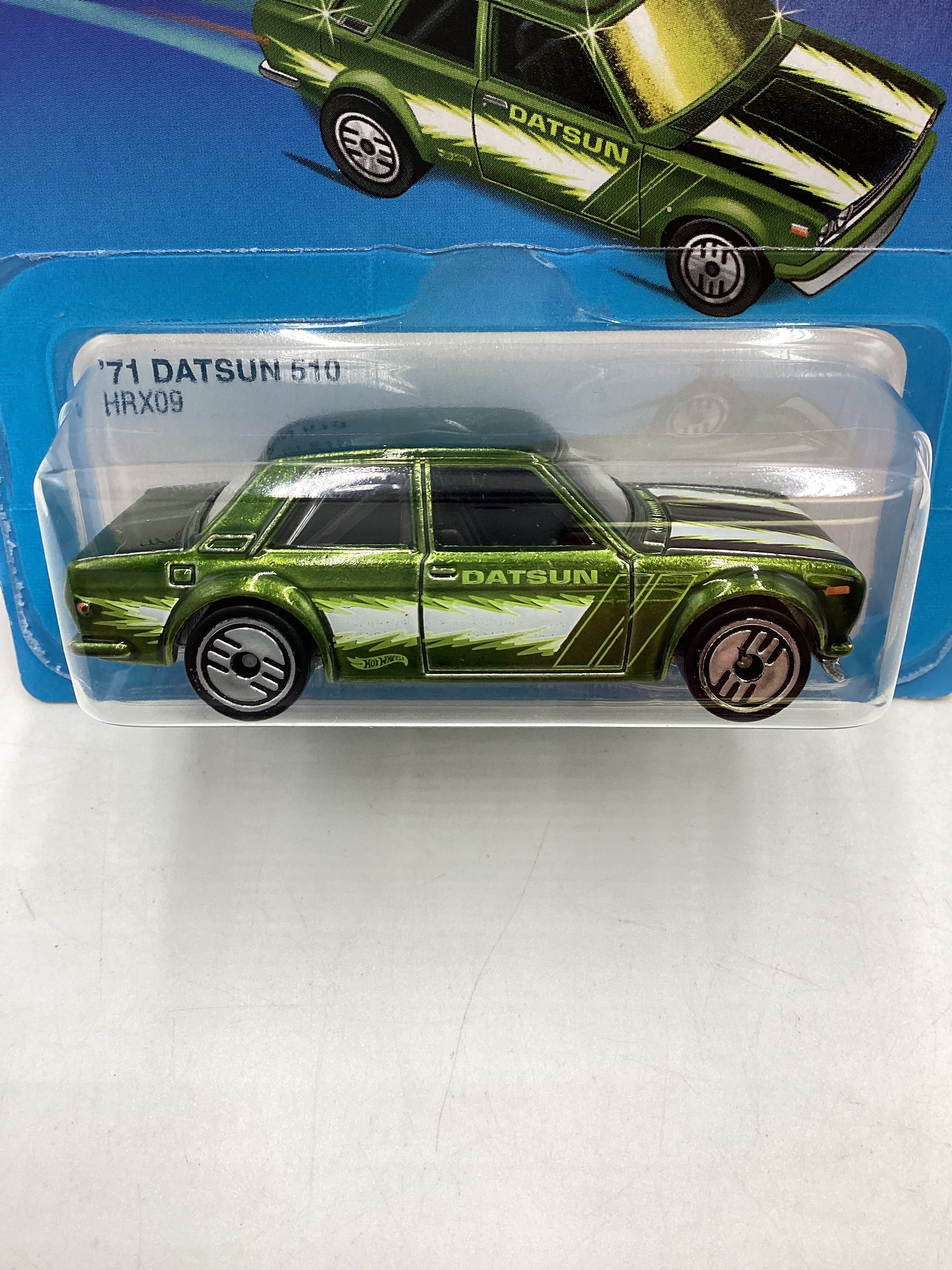 2024 Hot wheels Target Ultra Hots #2 71 Datsun 510 Green 155A - Image 3