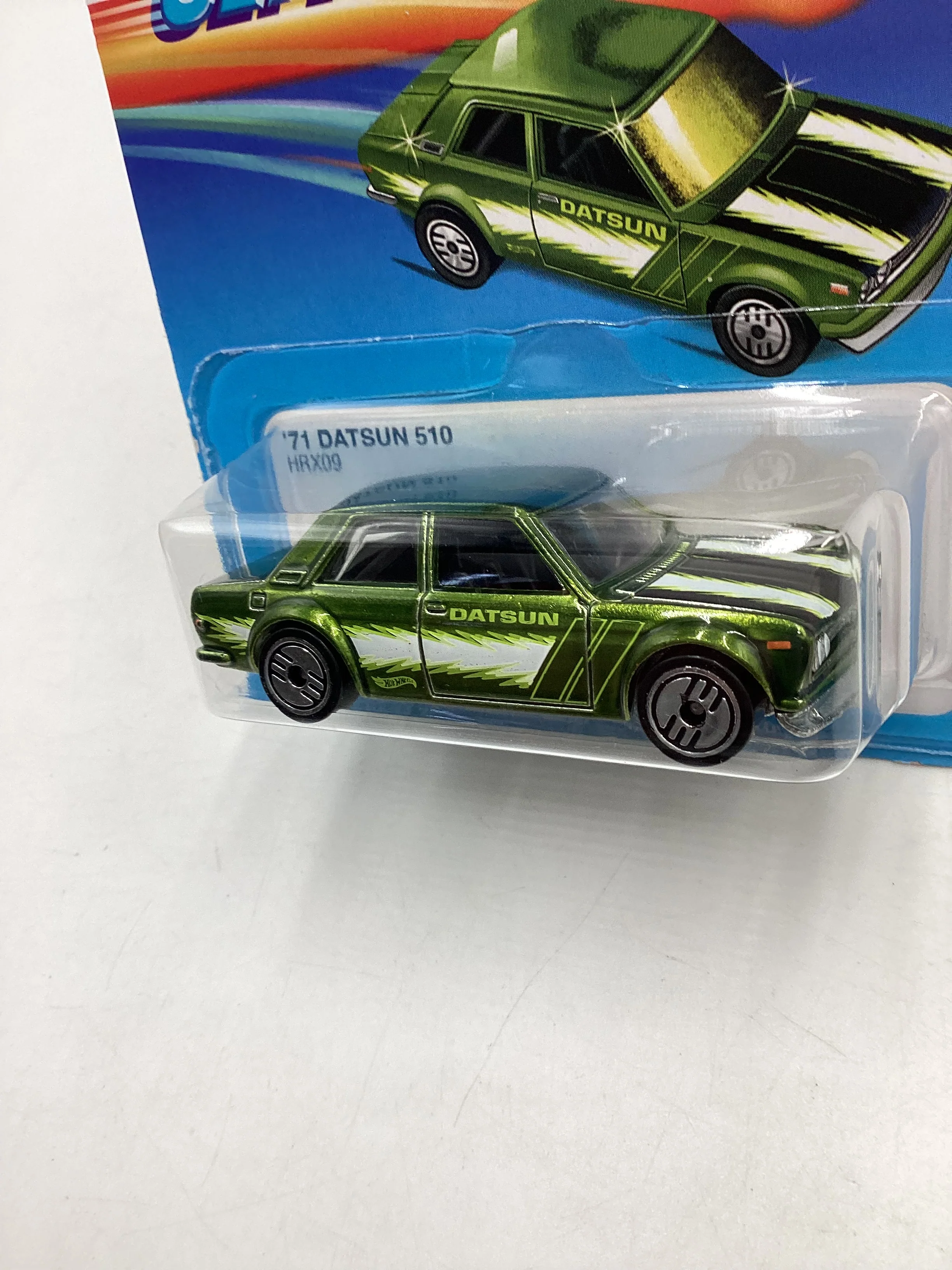 2024 Hot wheels Target Ultra Hots #2 71 Datsun 510 Green 155A - Image 4