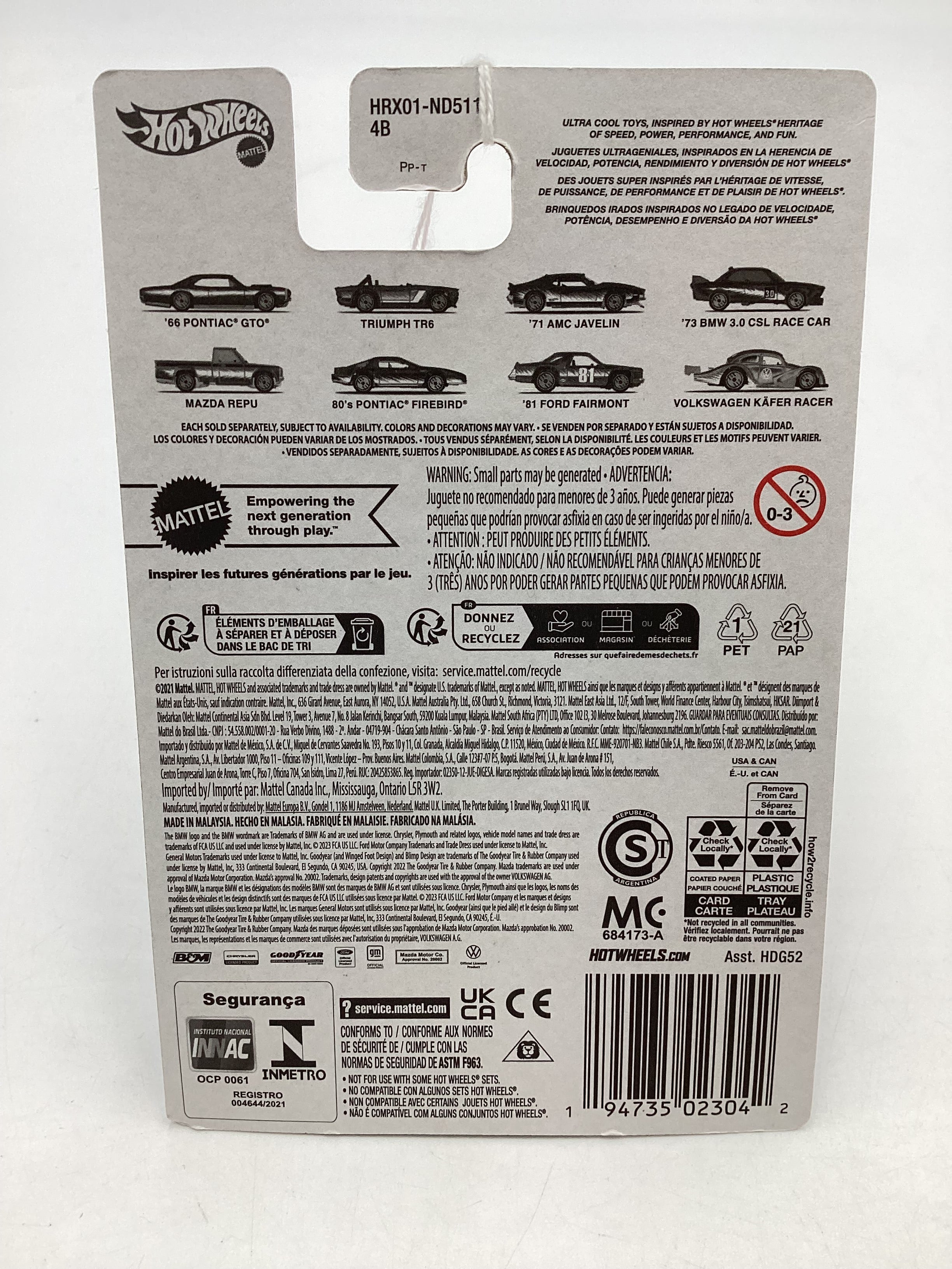 2024 Hot wheels Target Ultra Hots #2 Triumph TR6 Gold 156H - Image 7