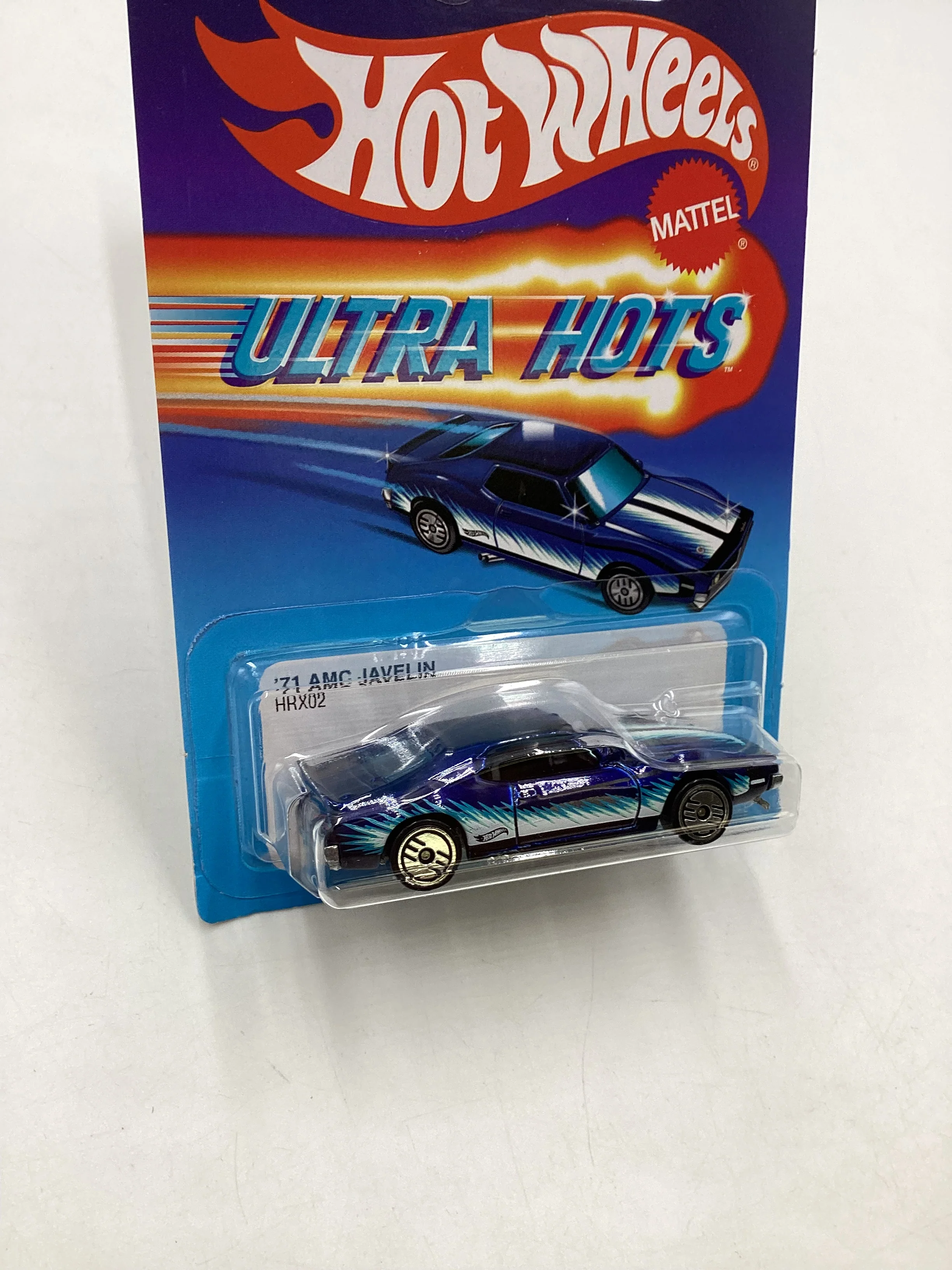 2024 Hot wheels Target Ultra Hots #3 71 AMC Javelin Blue 156G - Image 5