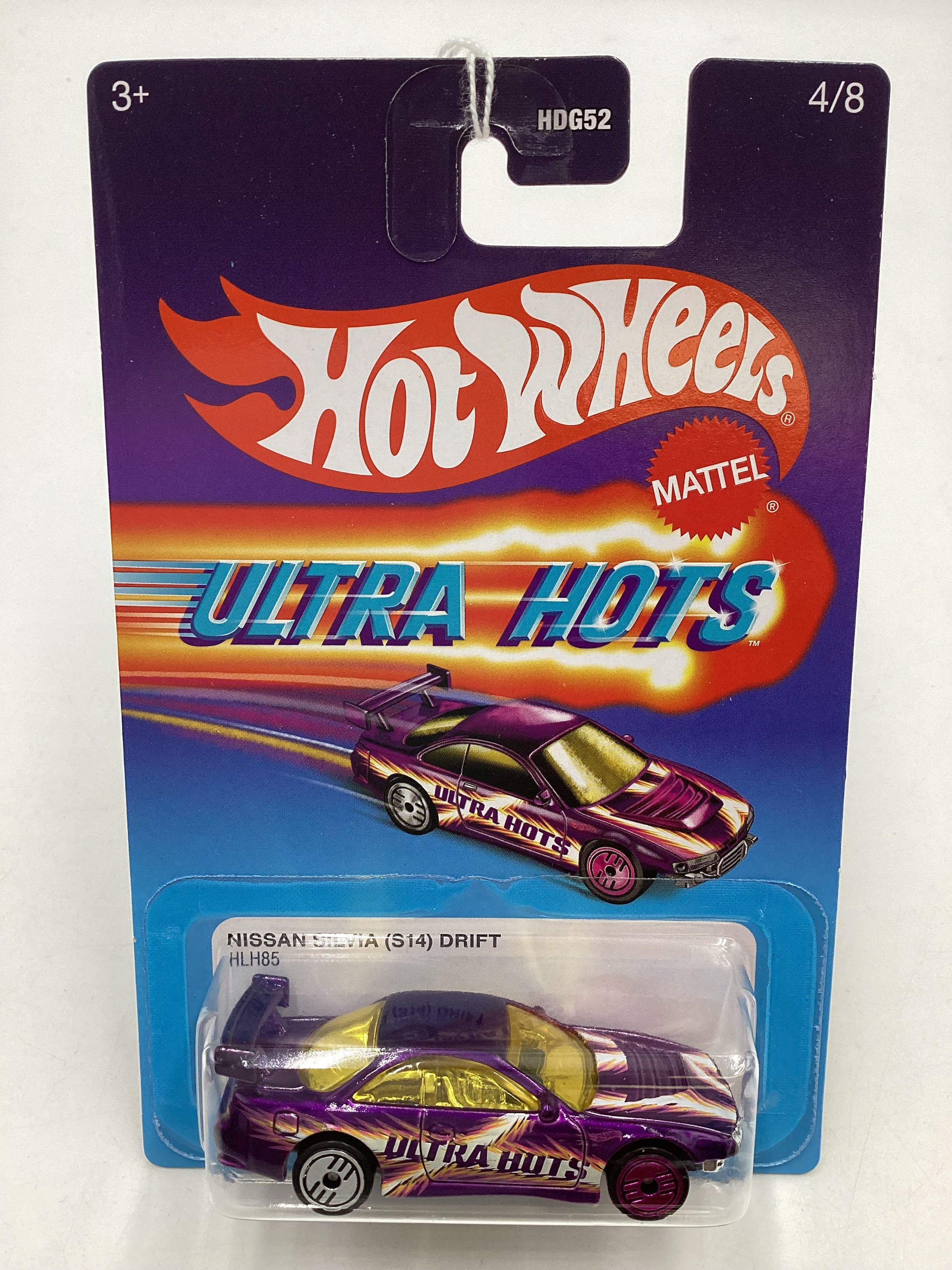 2023 Hot wheels Target Ultra Hots #4 Nissan Silvia (S14) Drift Purple 154C - Image 2