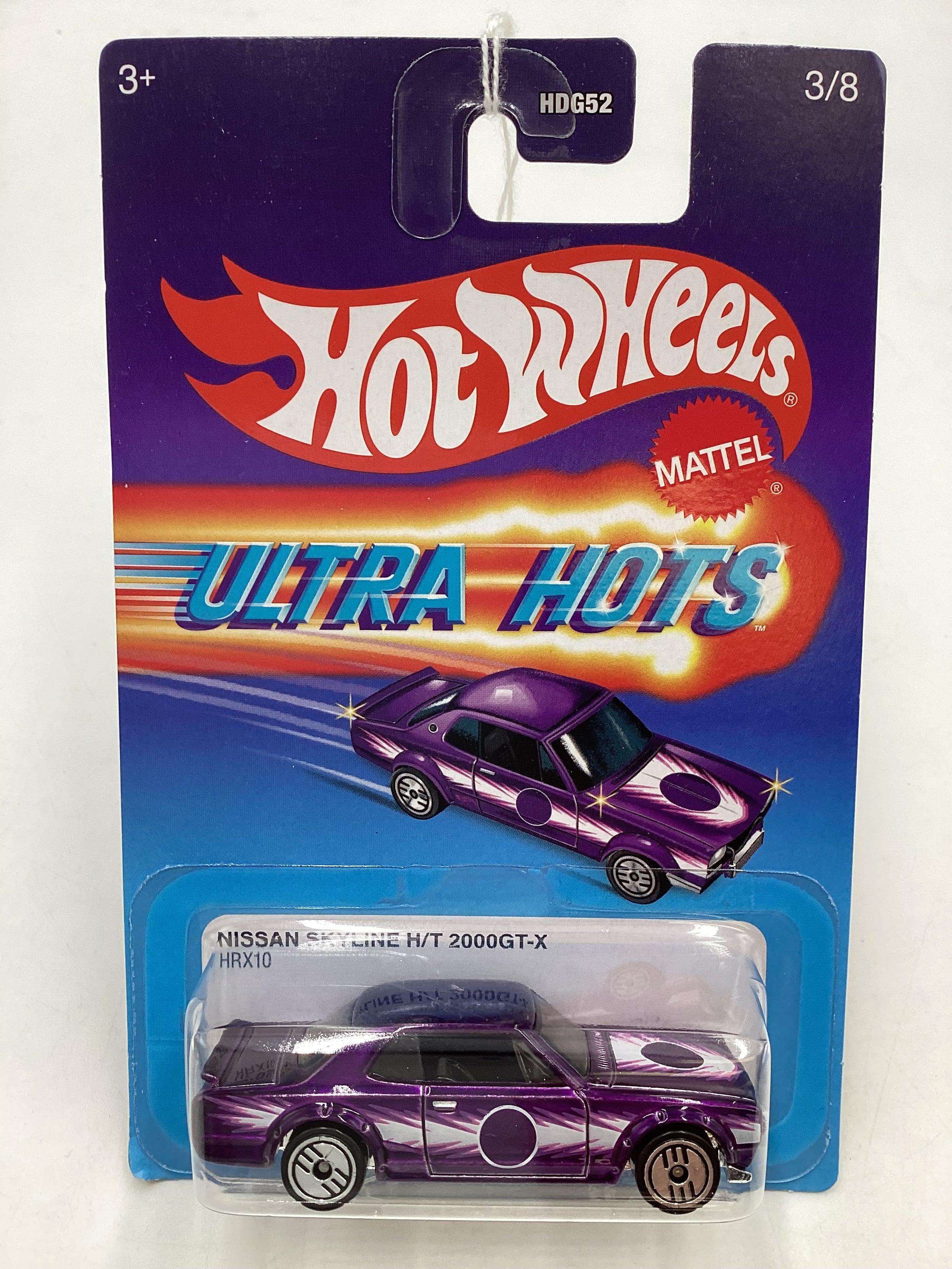 2024 Hot wheels Target Ultra Hots #3 Nissan Skyline H/T 2000GT-X Purple - Image 2