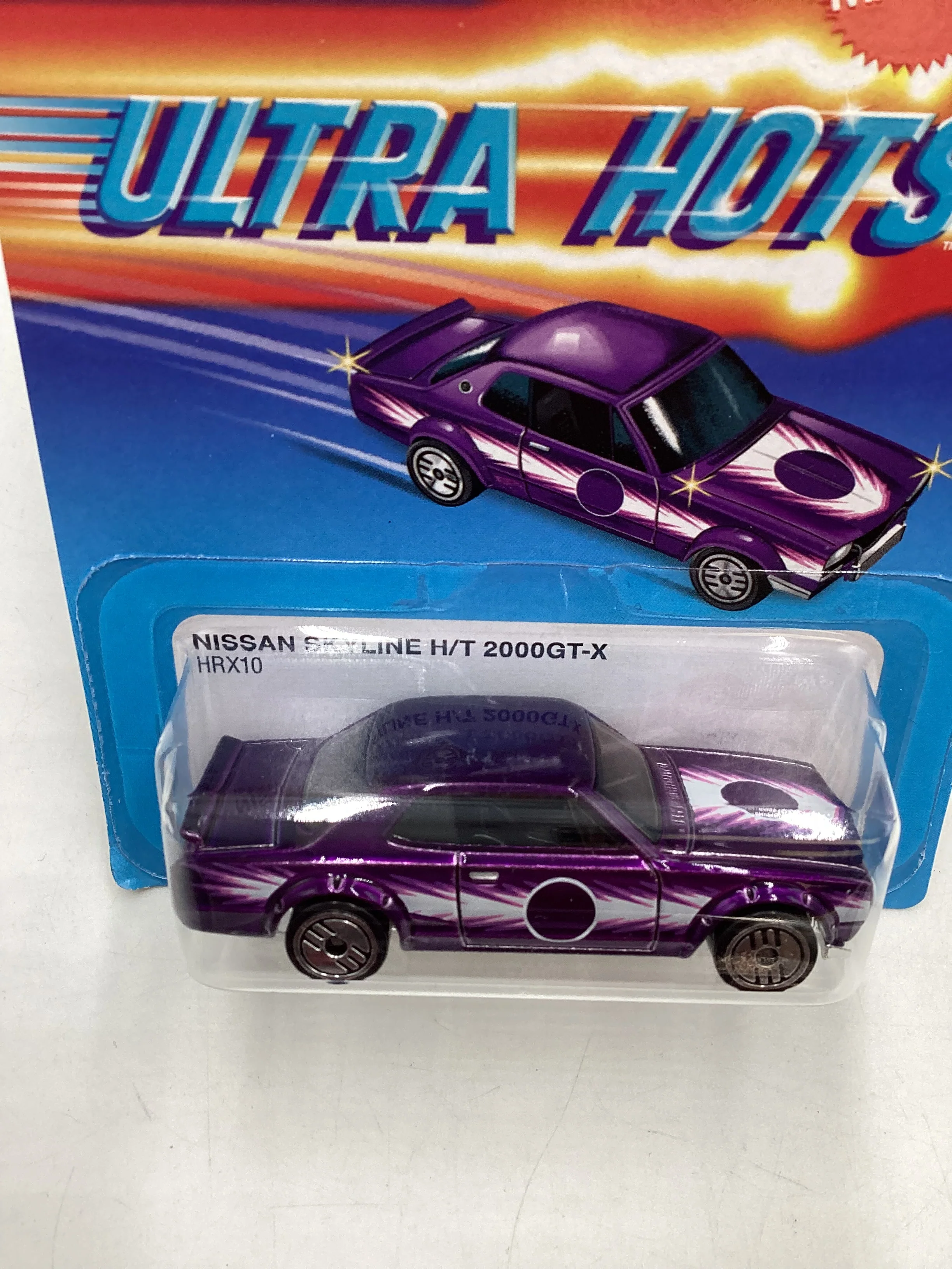 2024 Hot wheels Target Ultra Hots #3 Nissan Skyline H/T 2000GT-X Purple - Image 6
