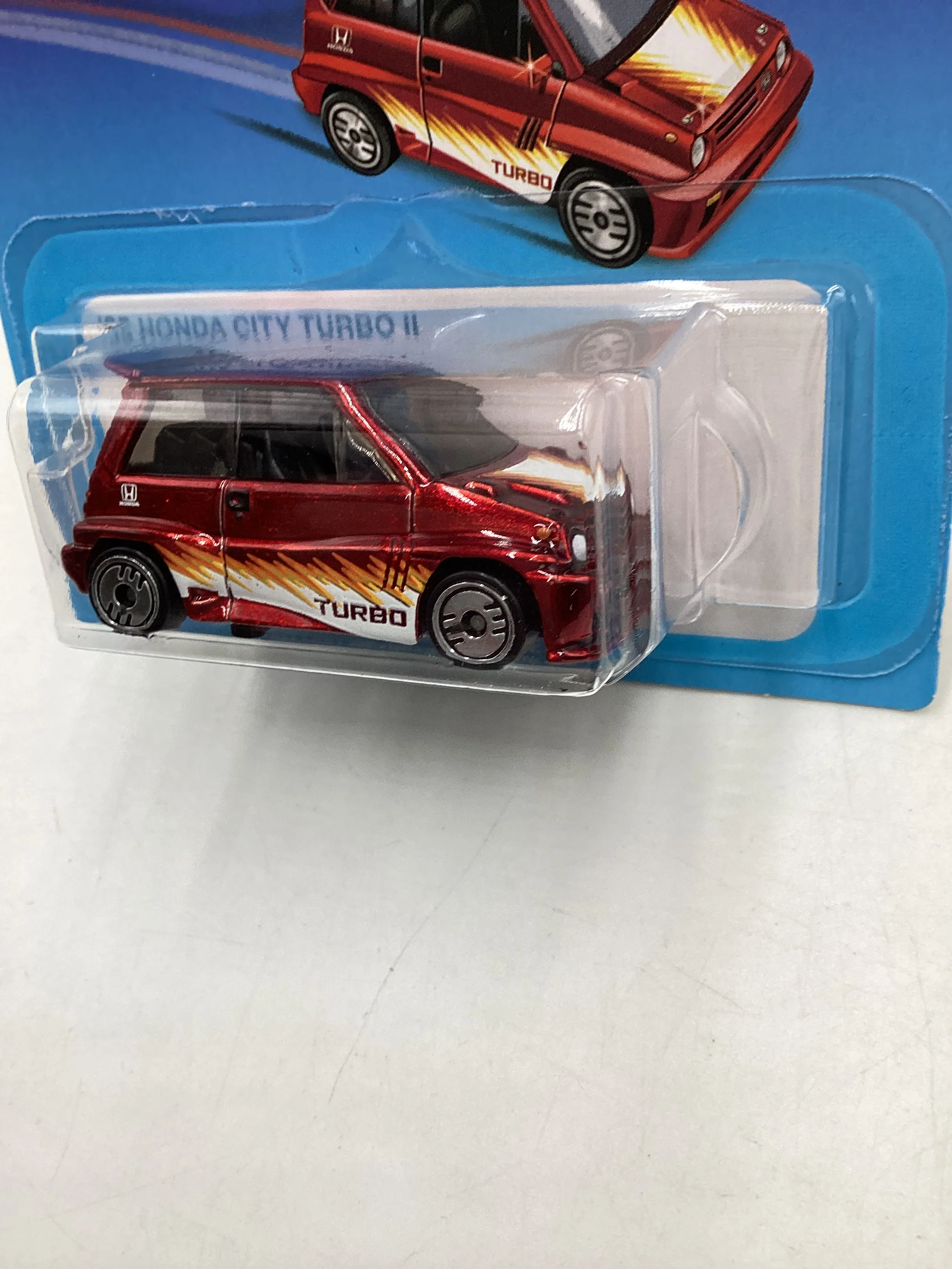 2024 Hot wheels Target Ultra Hots #6 85 Honda City Turbo II Red 152B - Image 4