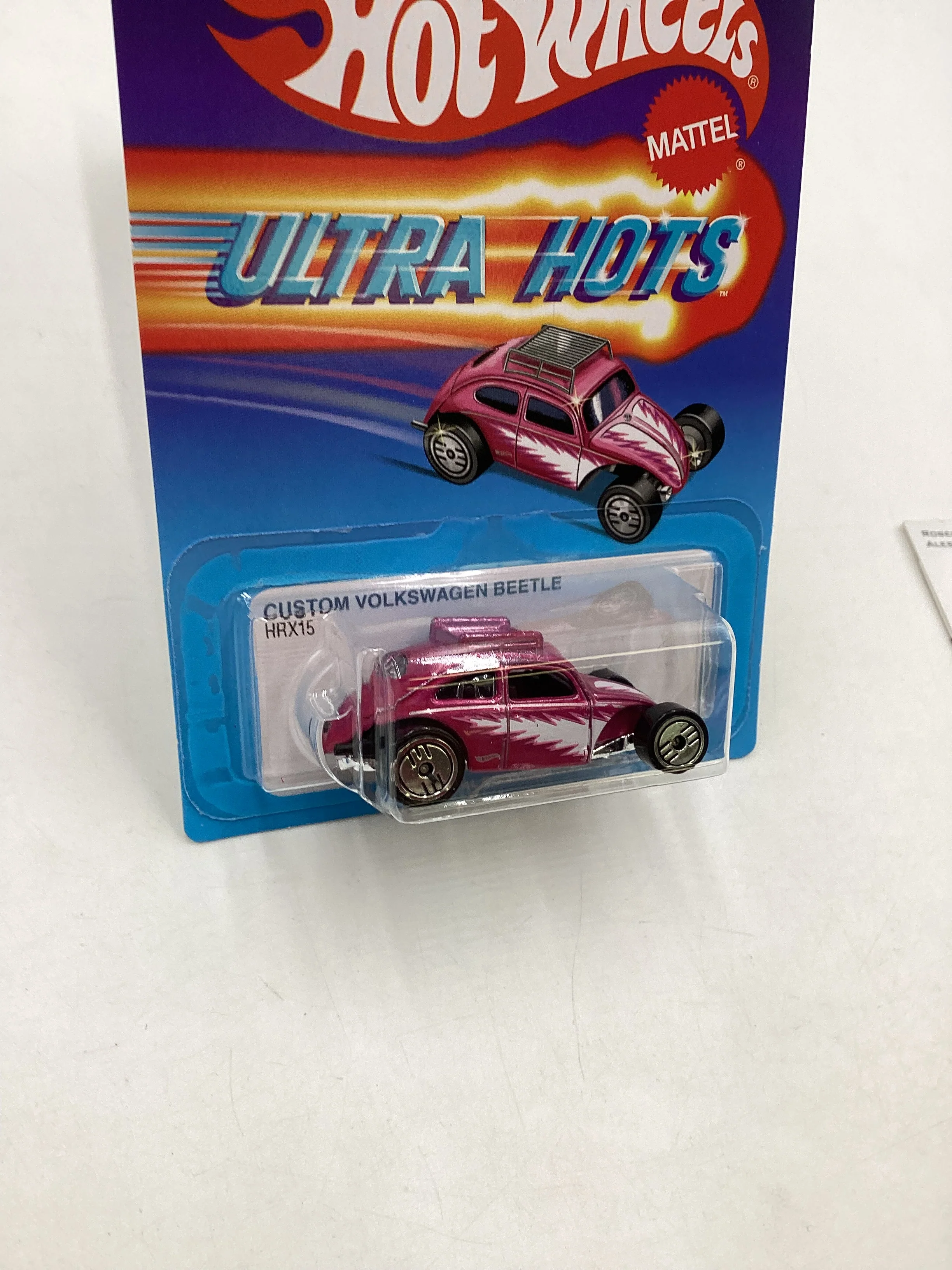 2024 Hot wheels Target Ultra Hots #8 Custom Volkswagen Beetle Pink 154C - Image 5