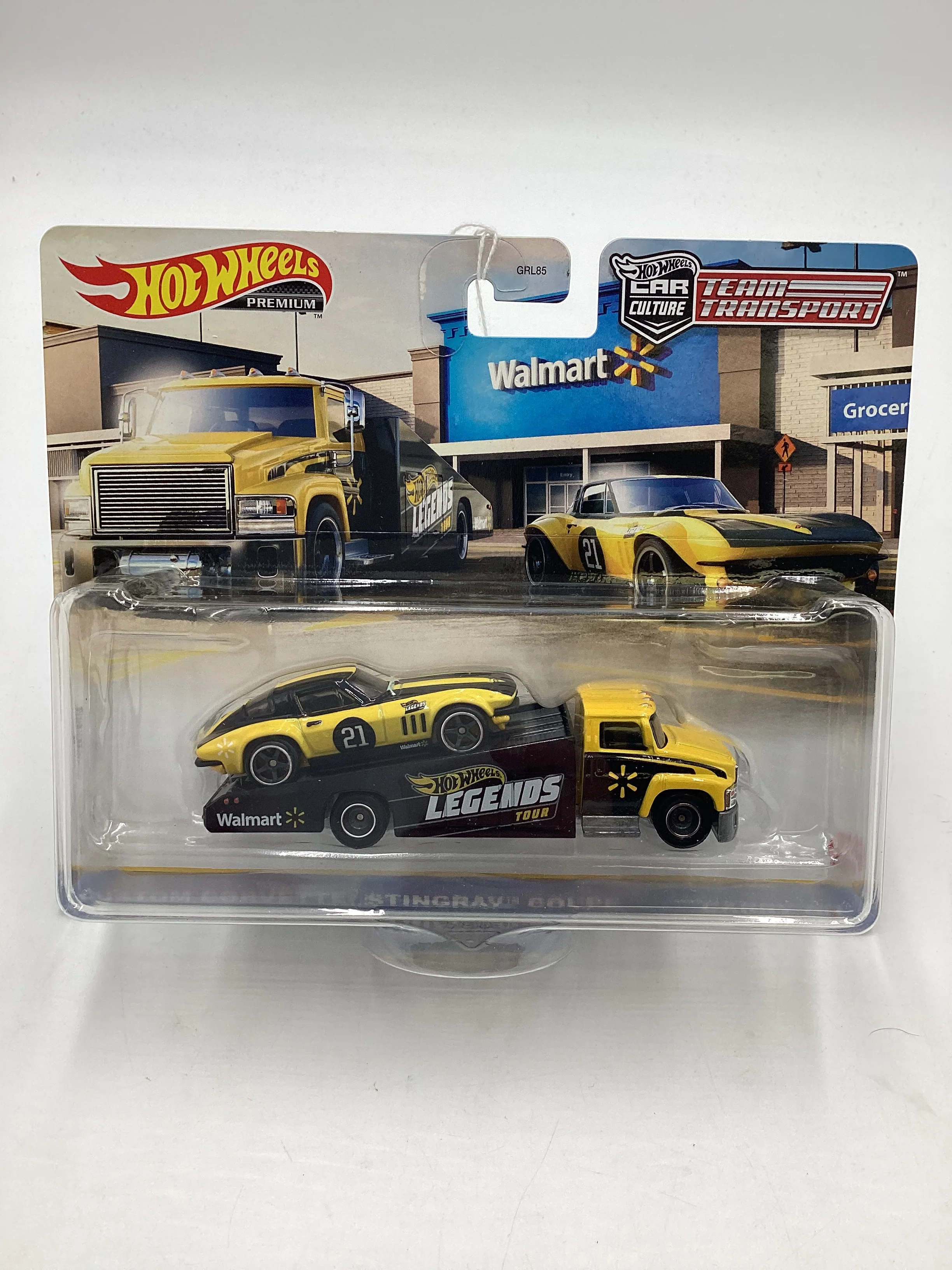 Hot wheels Team transport Legends tour Custom Corvette Stingray Coupe / Carry On 279E - Image 2