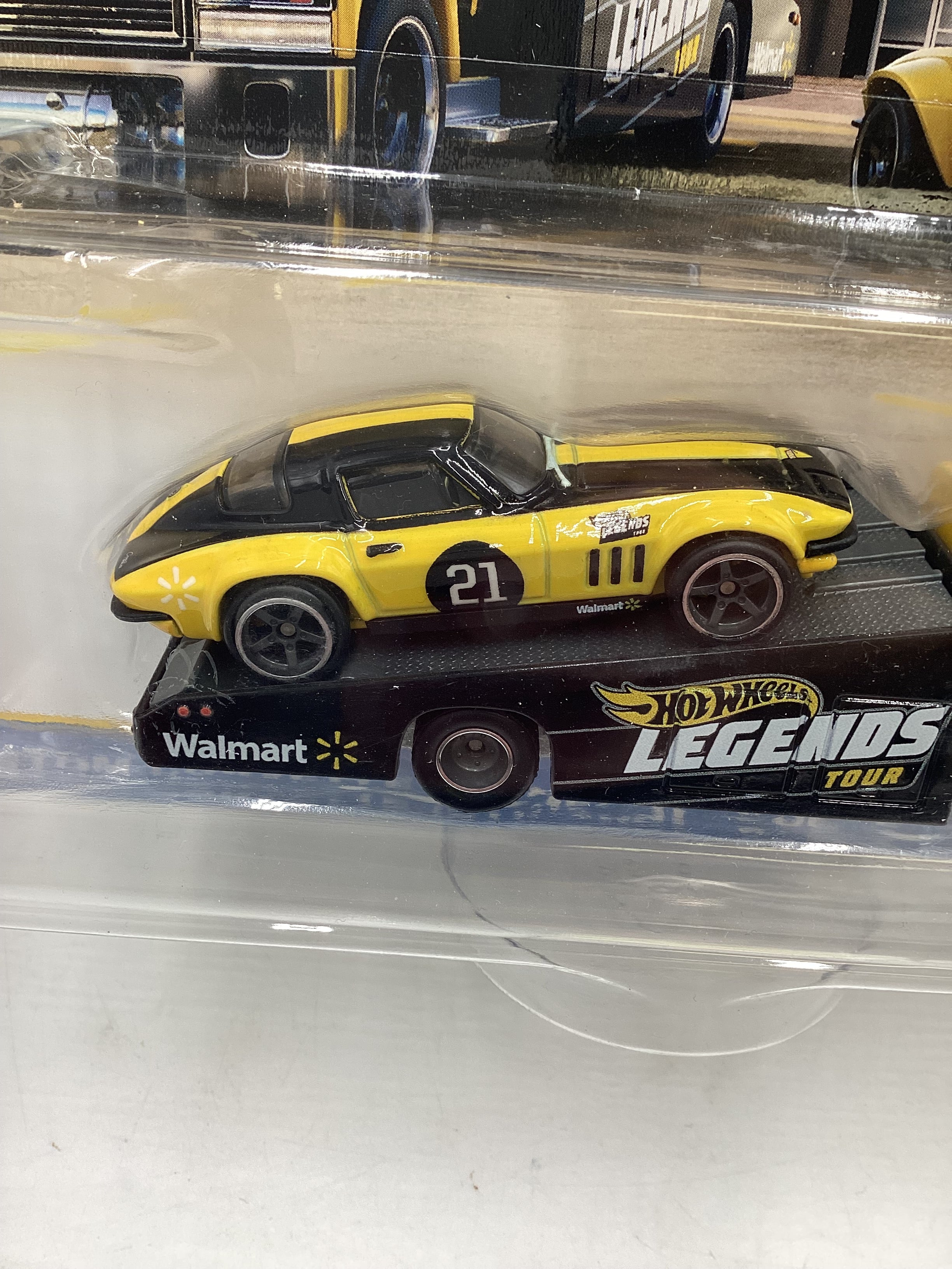 Hot wheels Team transport Legends tour Custom Corvette Stingray Coupe / Carry On 279E - Image 3