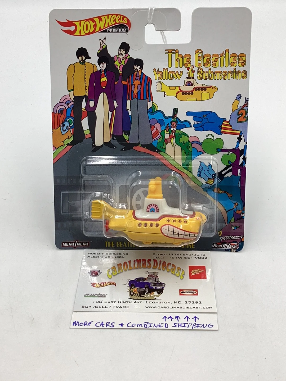 Hot wheels The Beatles Yellow Submarine 269F