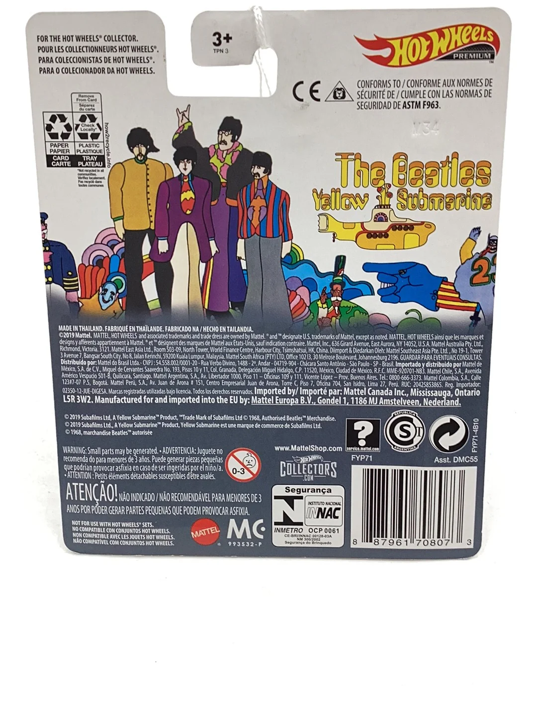 Hot wheels The Beatles Yellow Submarine 269F - Image 8