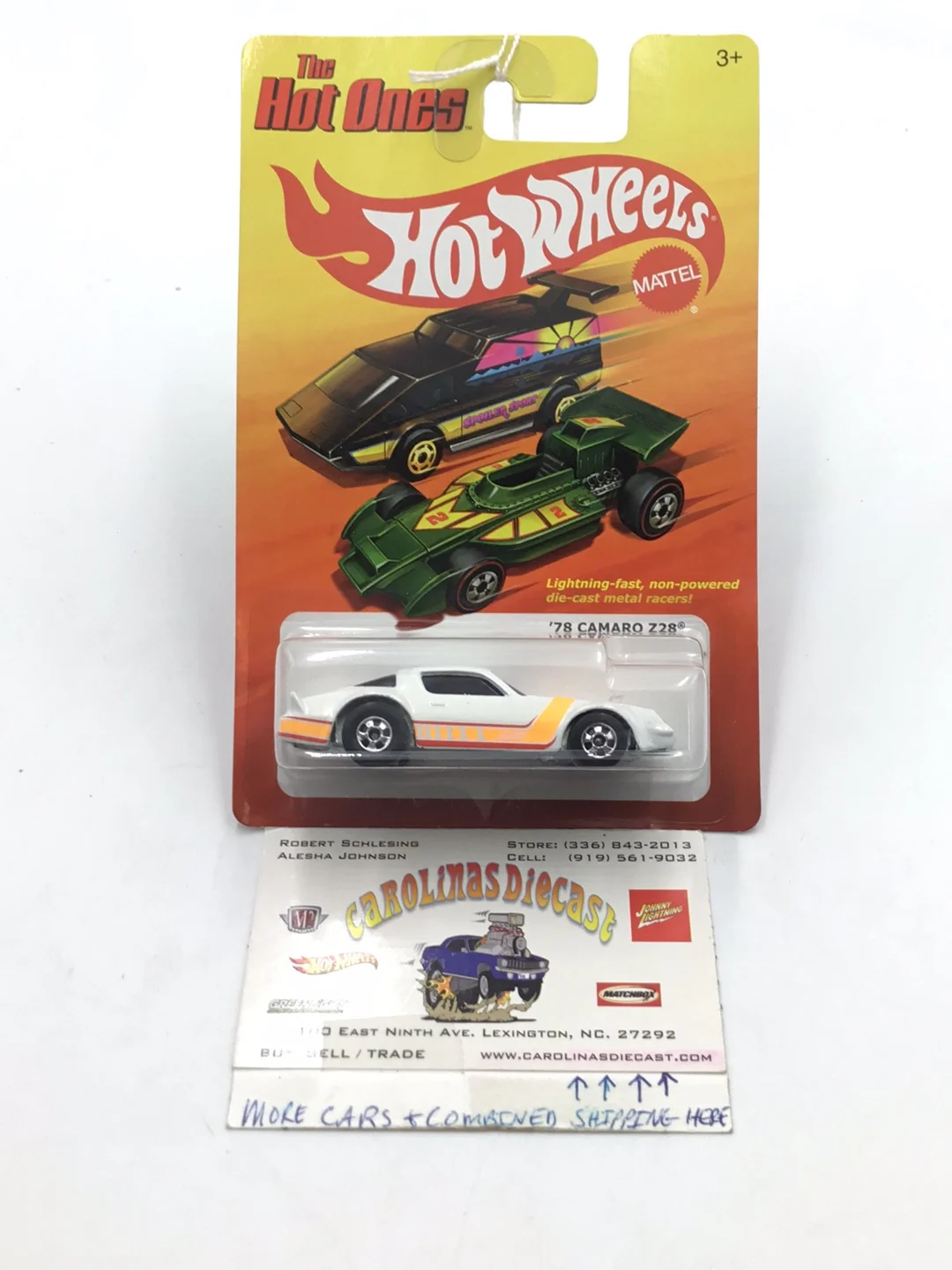 Hot wheels the hot ones 1978 Camaro Z28 AA5