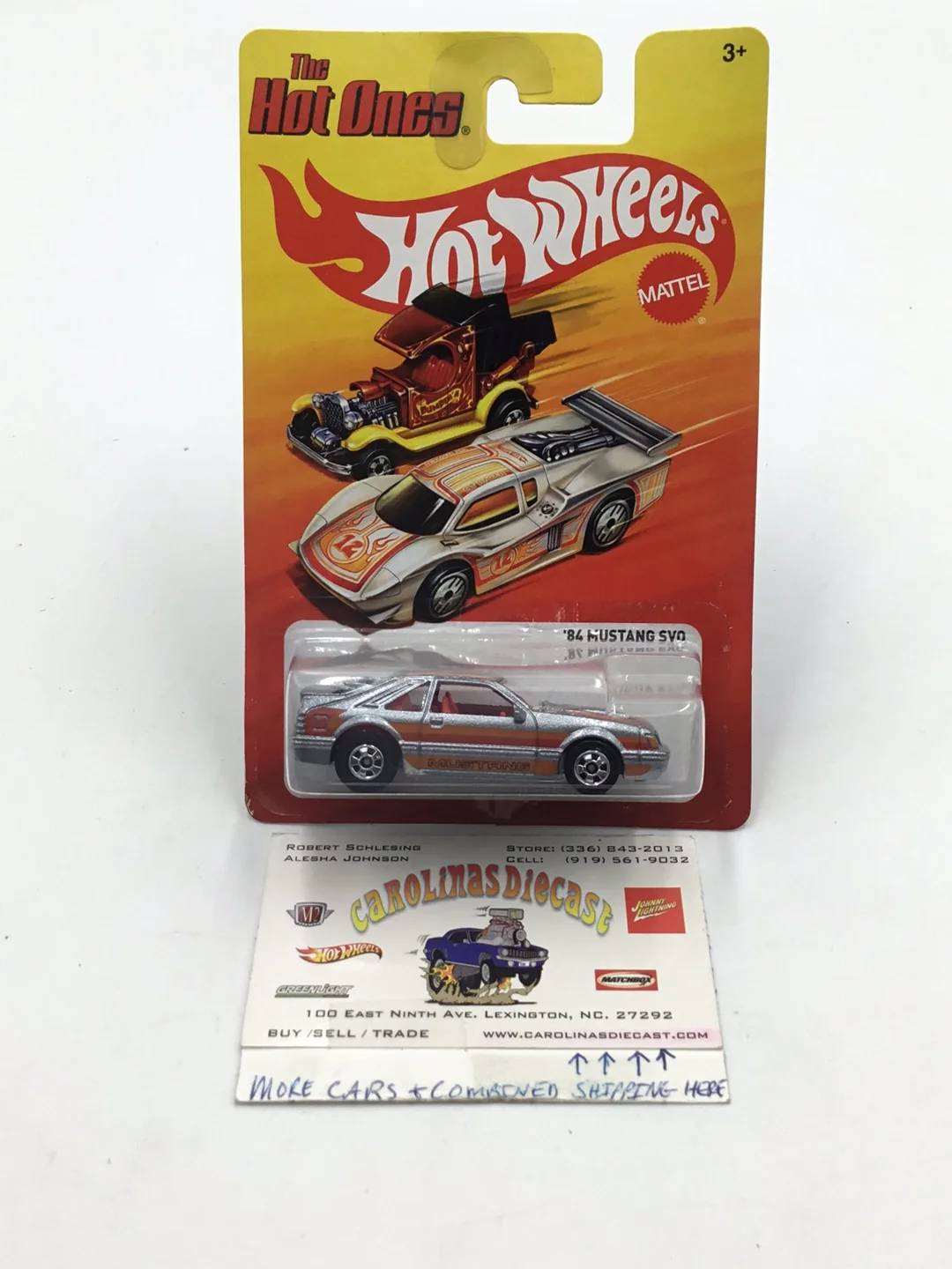 Hot wheels the hot ones 1984 Mustang SVO W/Protector VHTF