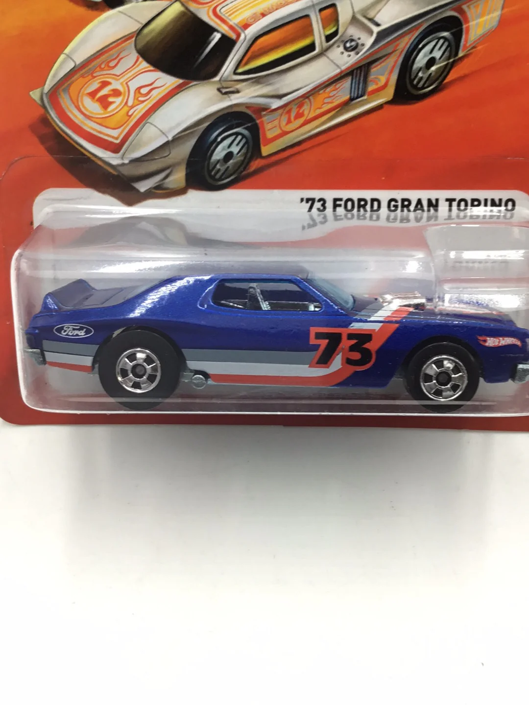 Hot wheels the hot ones 73 Ford Gran Torino W/Protector VHTF - Image 2
