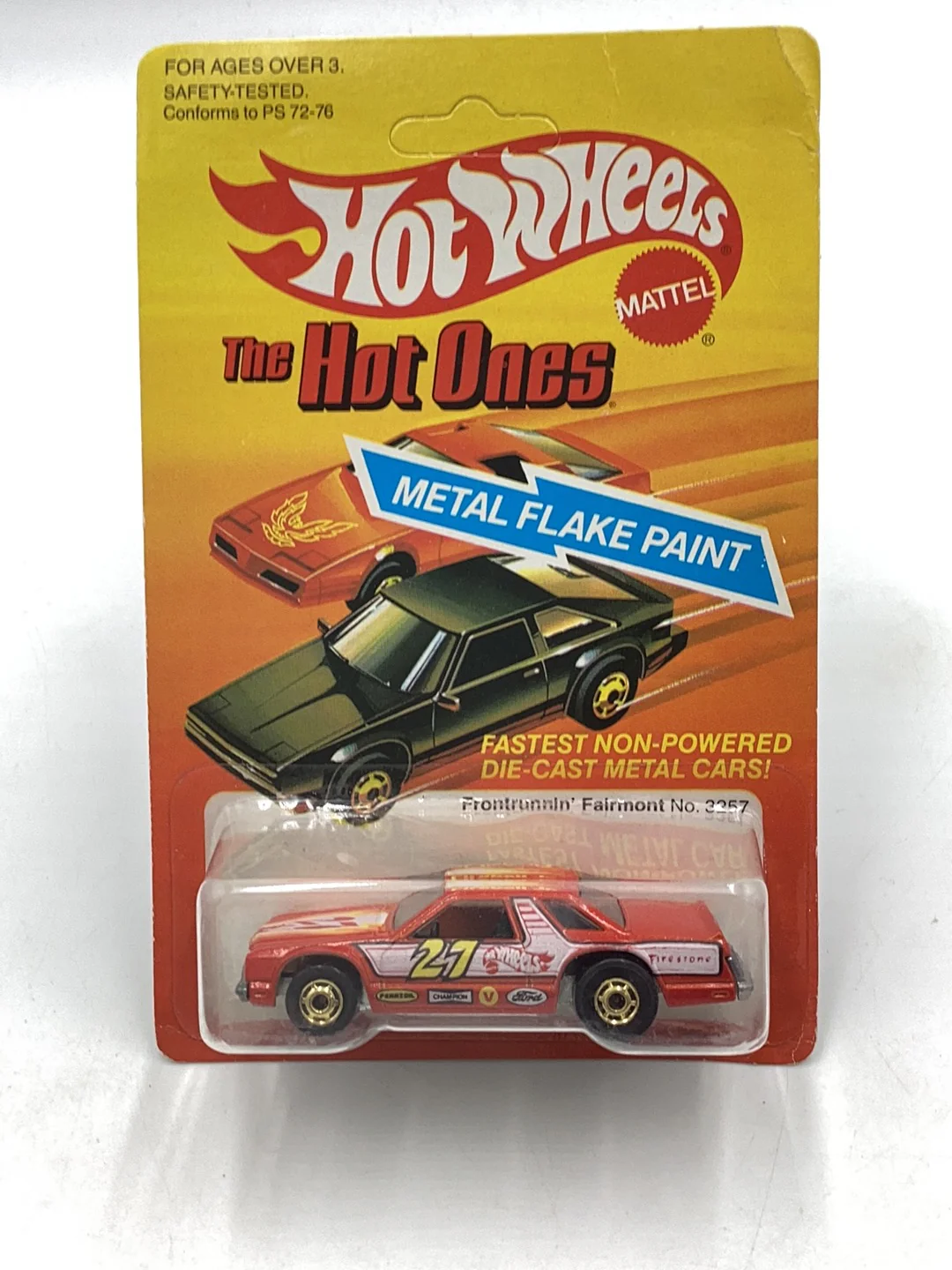 Hot Wheels The Hot Ones Frontrunnin Fairmont with protector - Image 2