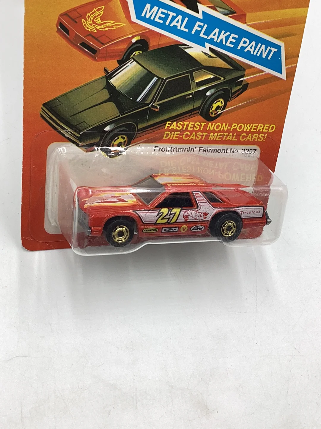 Hot Wheels The Hot Ones Frontrunnin Fairmont with protector - Image 4