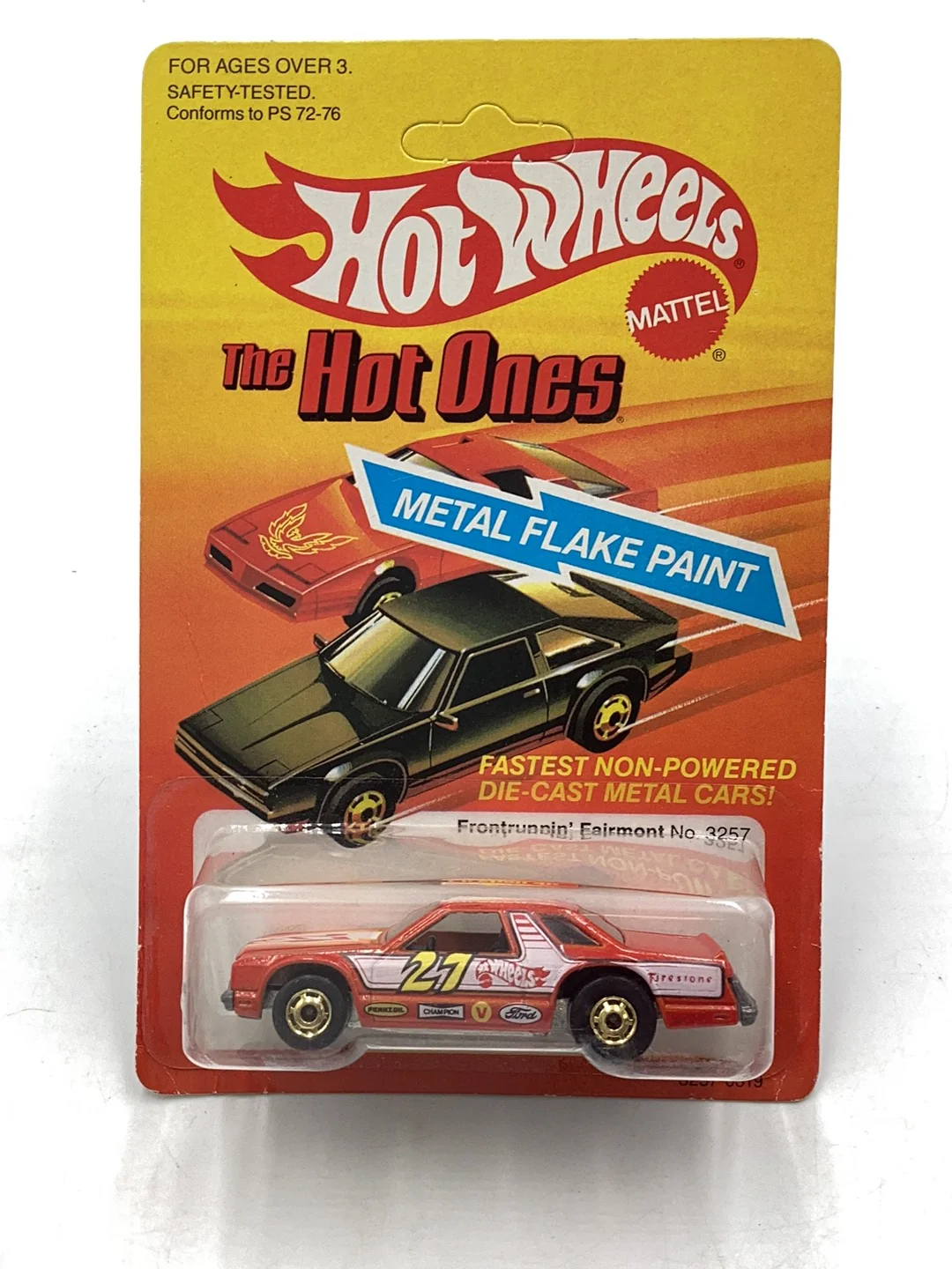 Hot Wheels The Hot Ones Frontrunnin Fairmont with protector #2 - Image 2