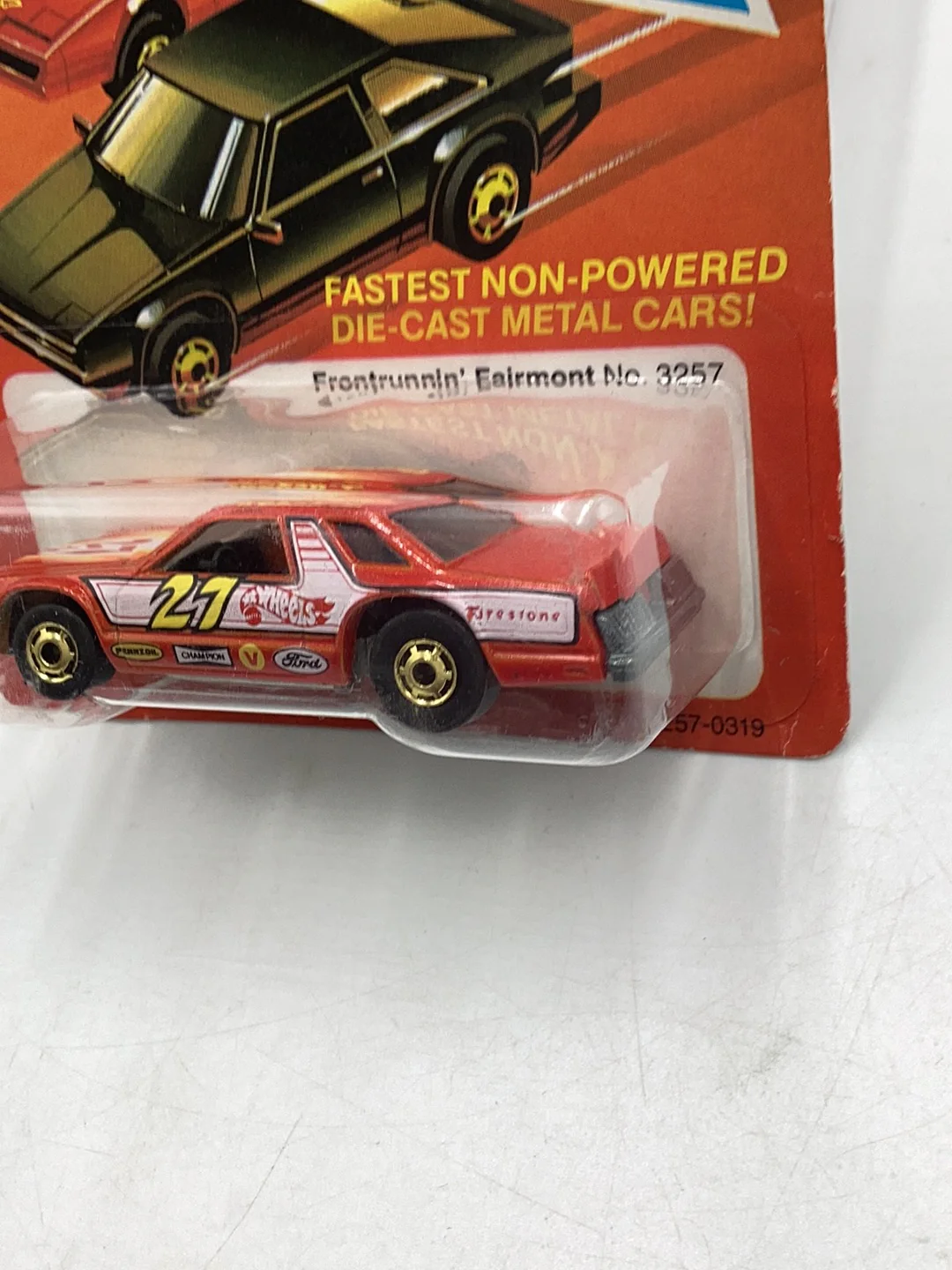 Hot Wheels The Hot Ones Frontrunnin Fairmont with protector #2 - Image 5