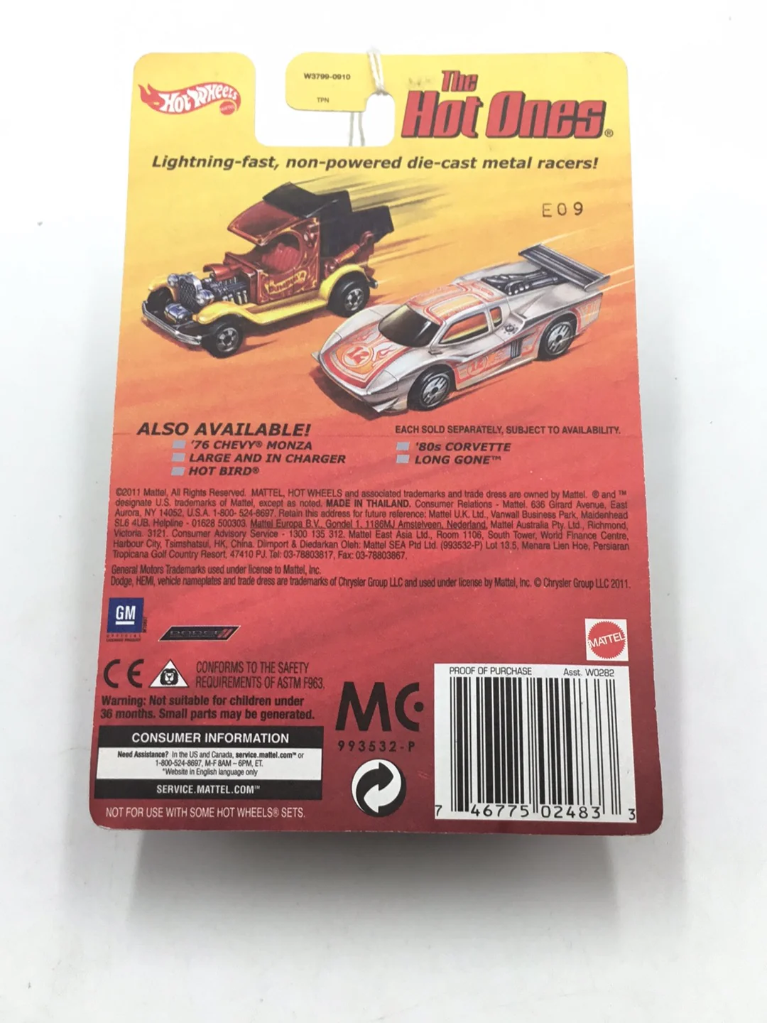 Hot wheels the hot ones Long Gone AA2 - Image 6