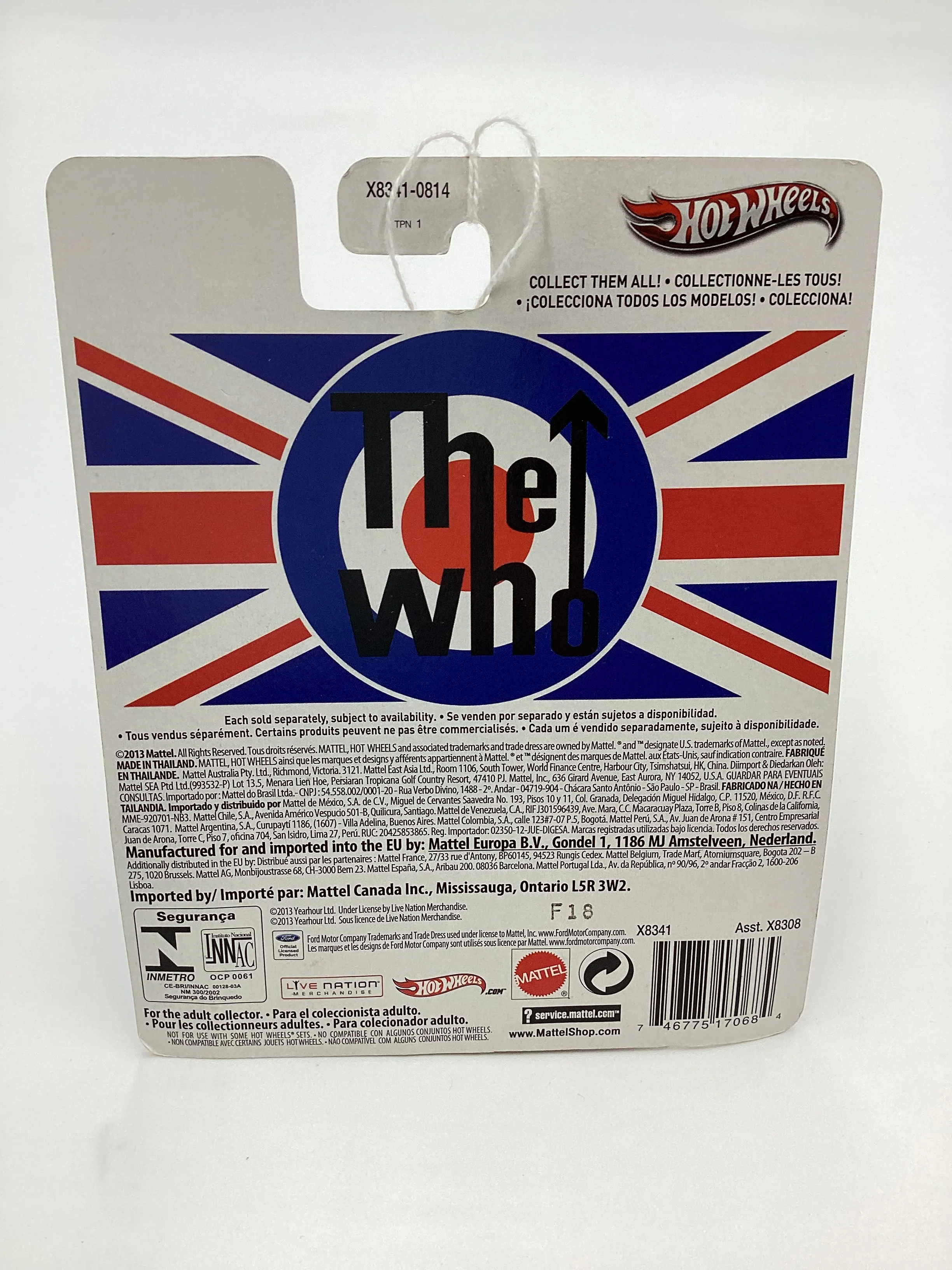 Hot Wheels The Who Premium Fat Fendered 40 Blue/Red - Image 7