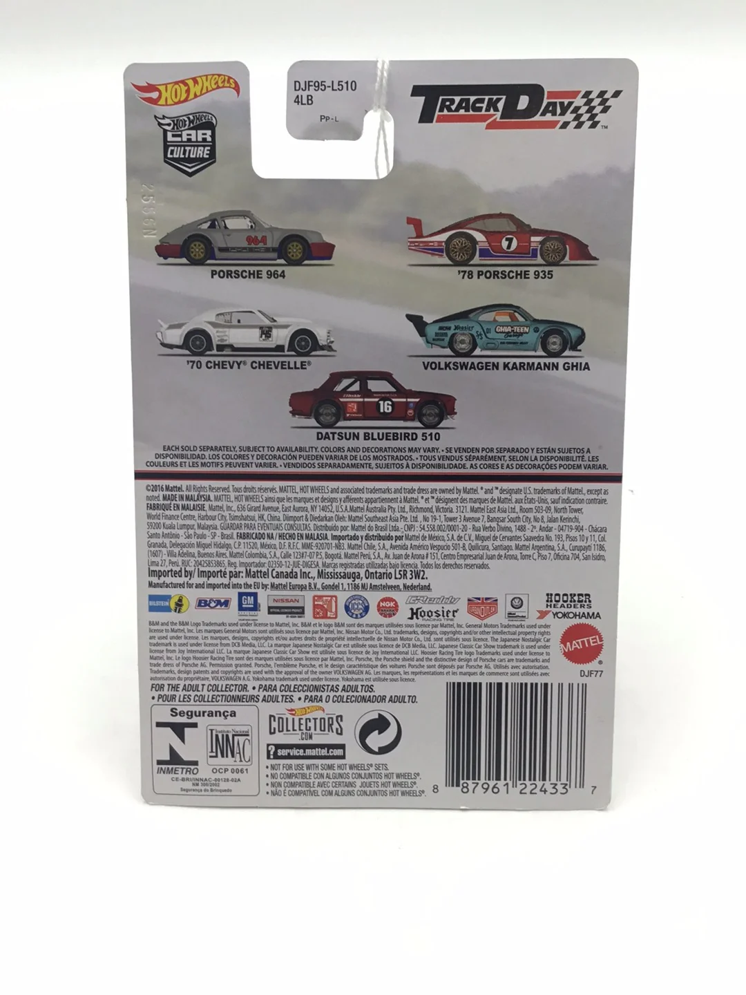 Hot wheels Track Day 70 Chevy Chevelle 3/5 B5 - Image 6