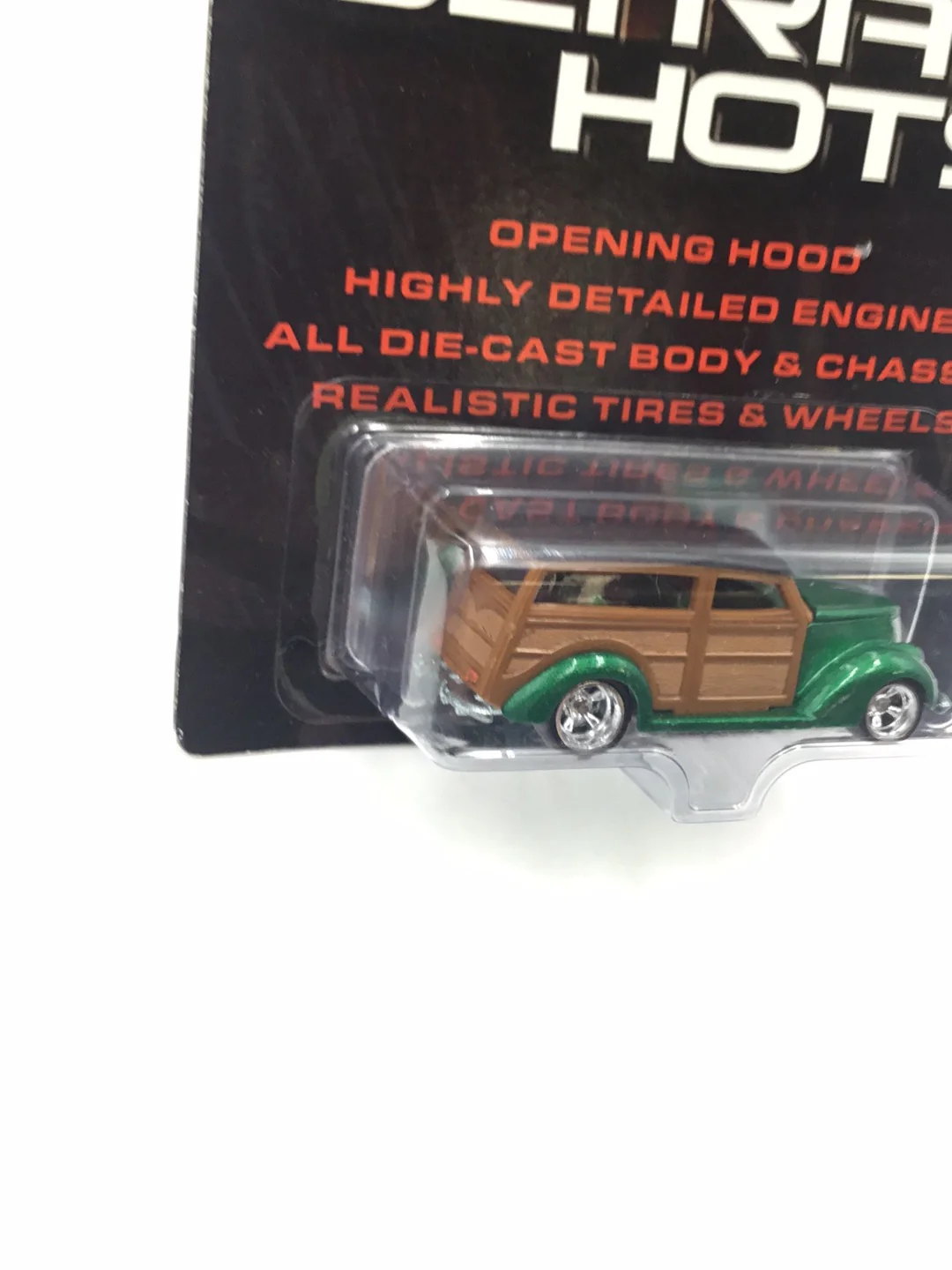 Hot wheels Ultra Hots 37 Ford Woody Real Riders G5 - Image 3