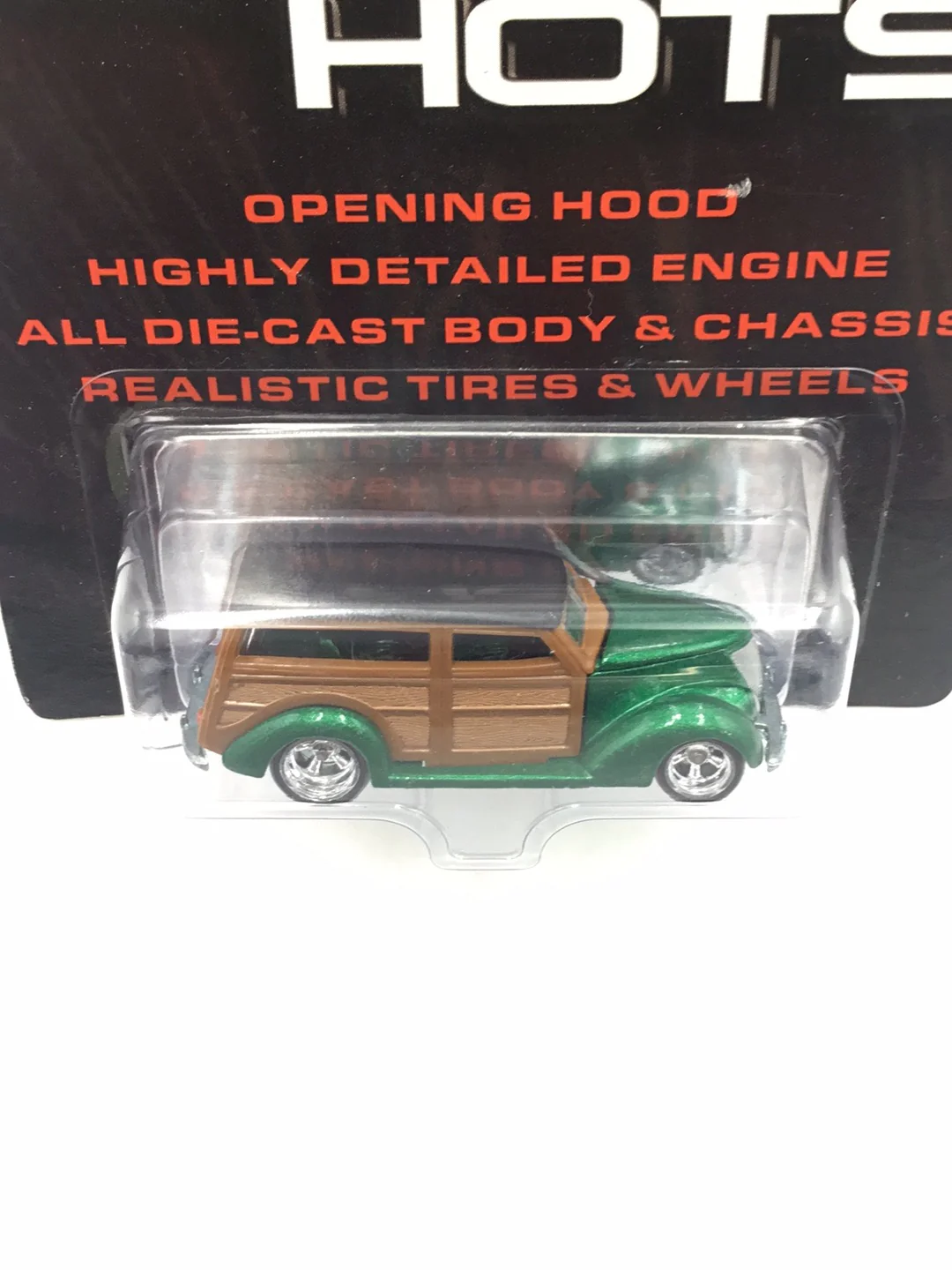 Hot wheels Ultra Hots 37 Ford Woody Real Riders G5 - Image 5