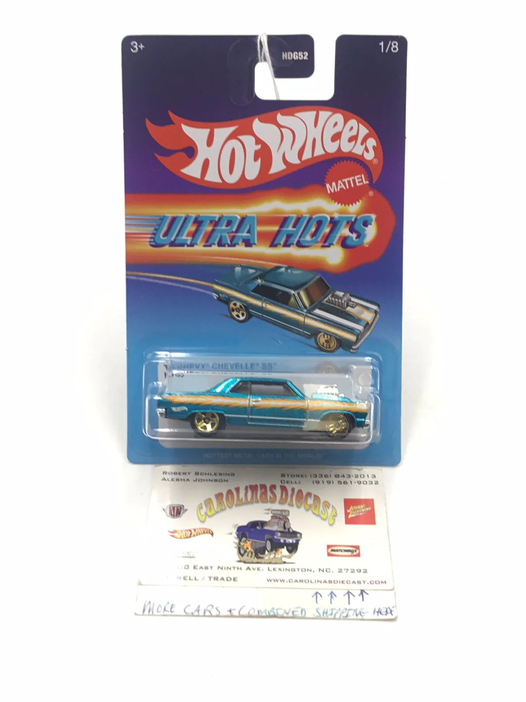 Hot wheels Ultra Hots 64 Chevy Chevelle 154F