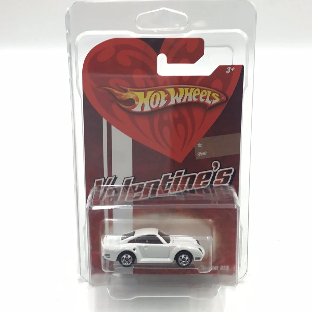 Hot Wheels Valentines Porsche 959 Walmart Exclusive with protector - Image 7