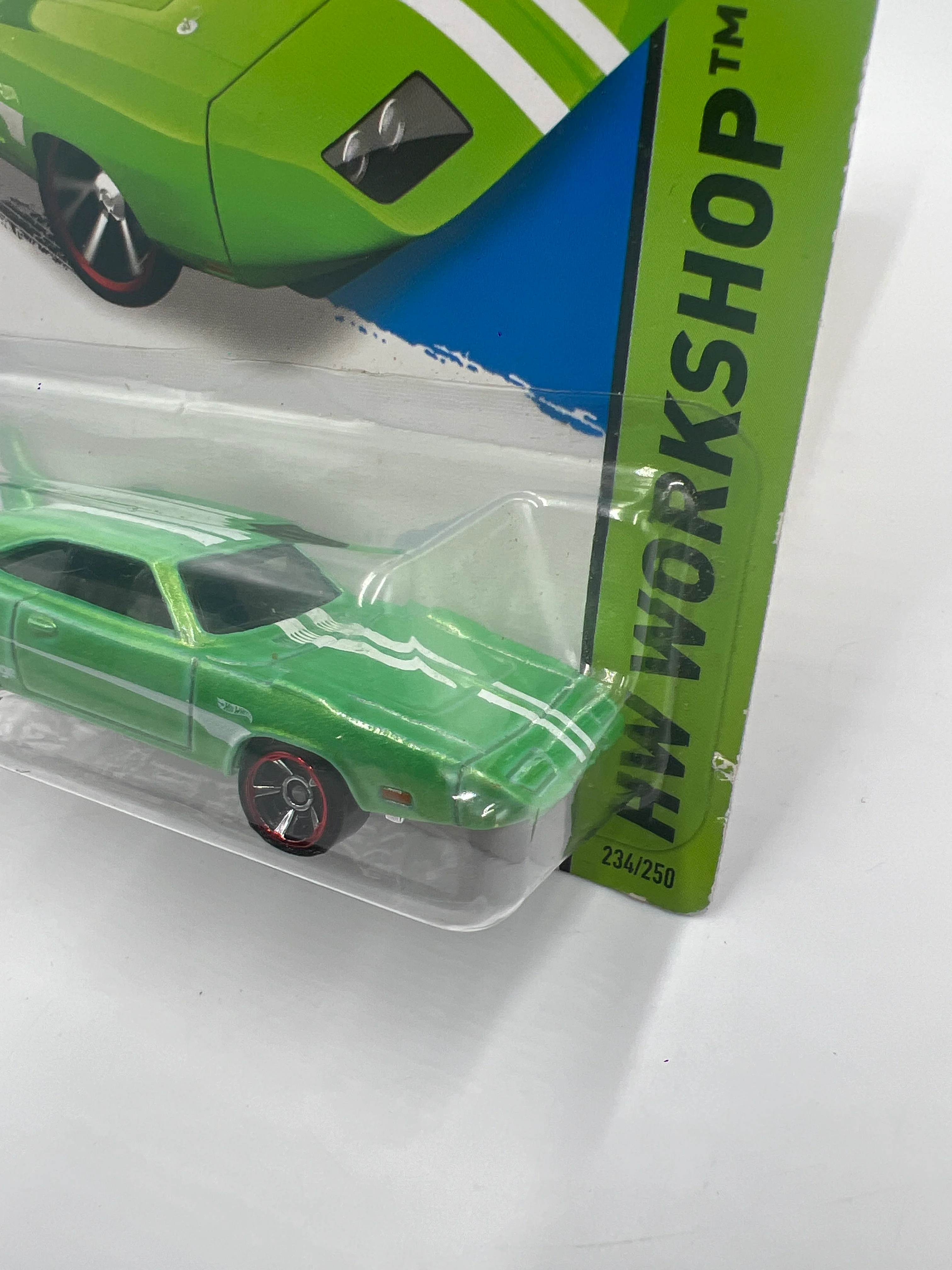 HW 2014 Hot wheels Workshop #234 69 Dodge Charger Daytona 40B *Card Not Perfect* - Image 4