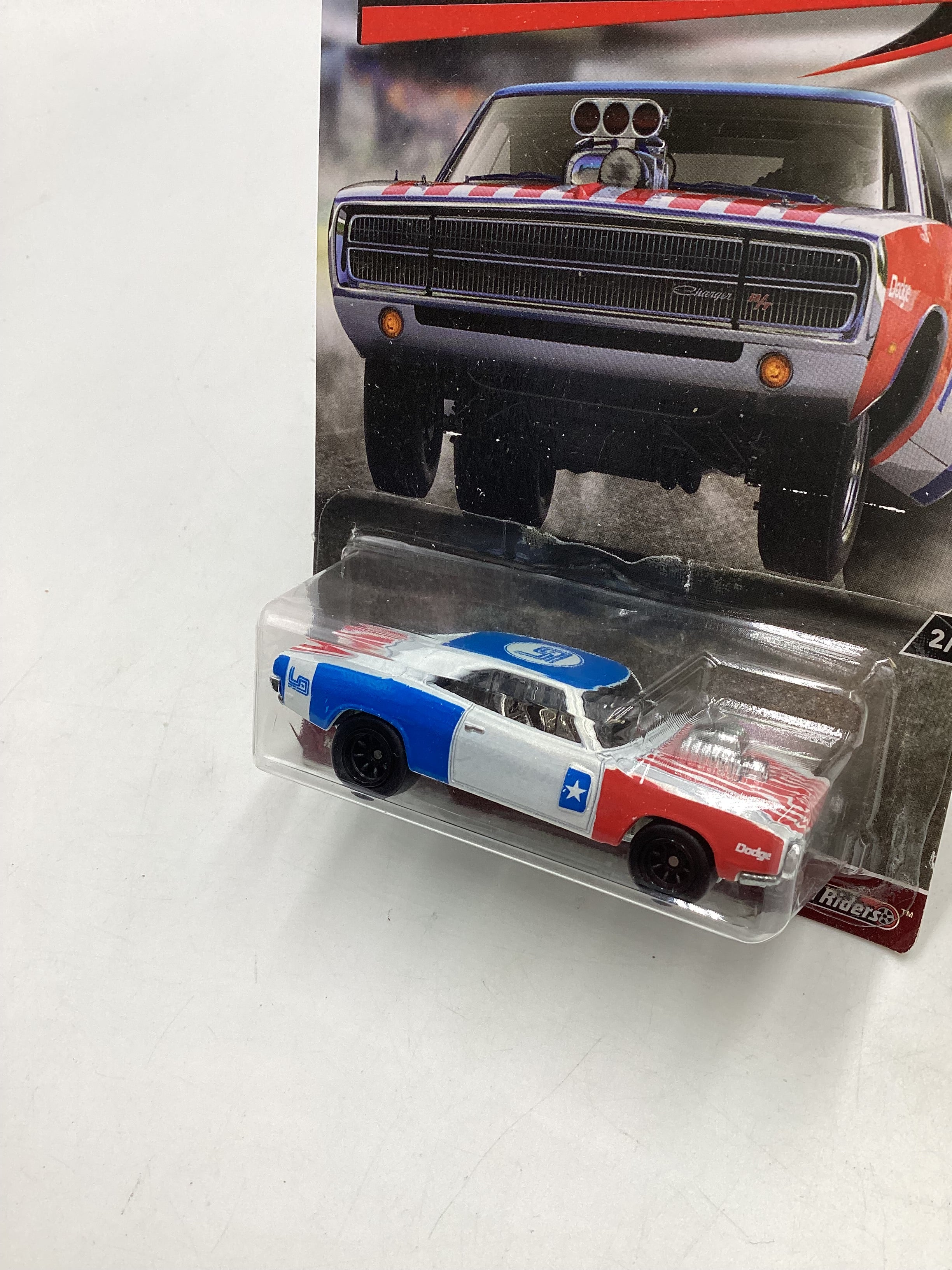 HW 2017 Redliners 2/5 70 Dodge Charger R/T 245L - Image 2