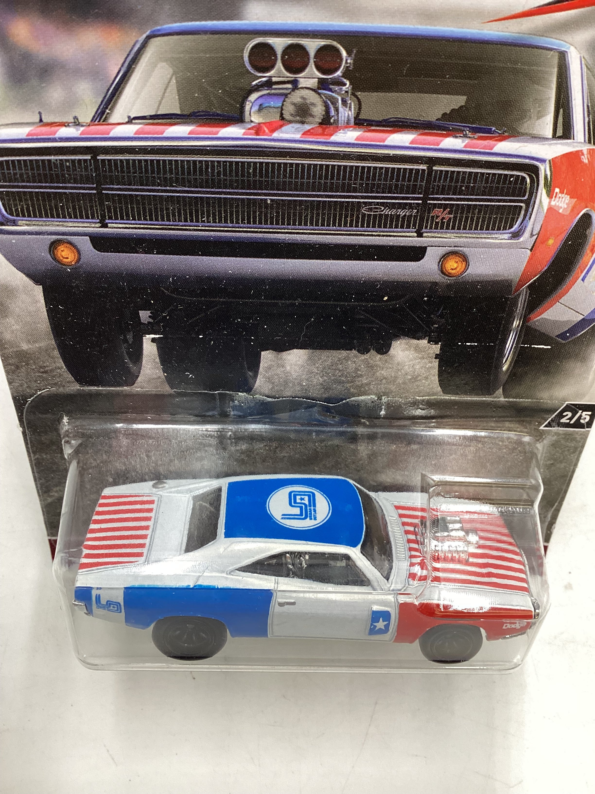HW 2017 Redliners 2/5 70 Dodge Charger R/T 245L - Image 3