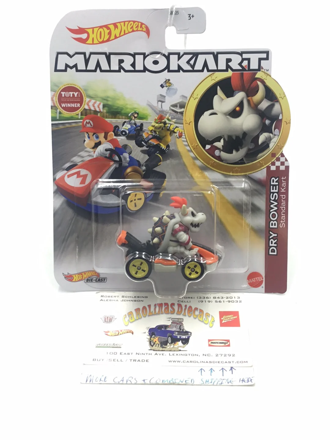 HW Mariokart Dry Bowser