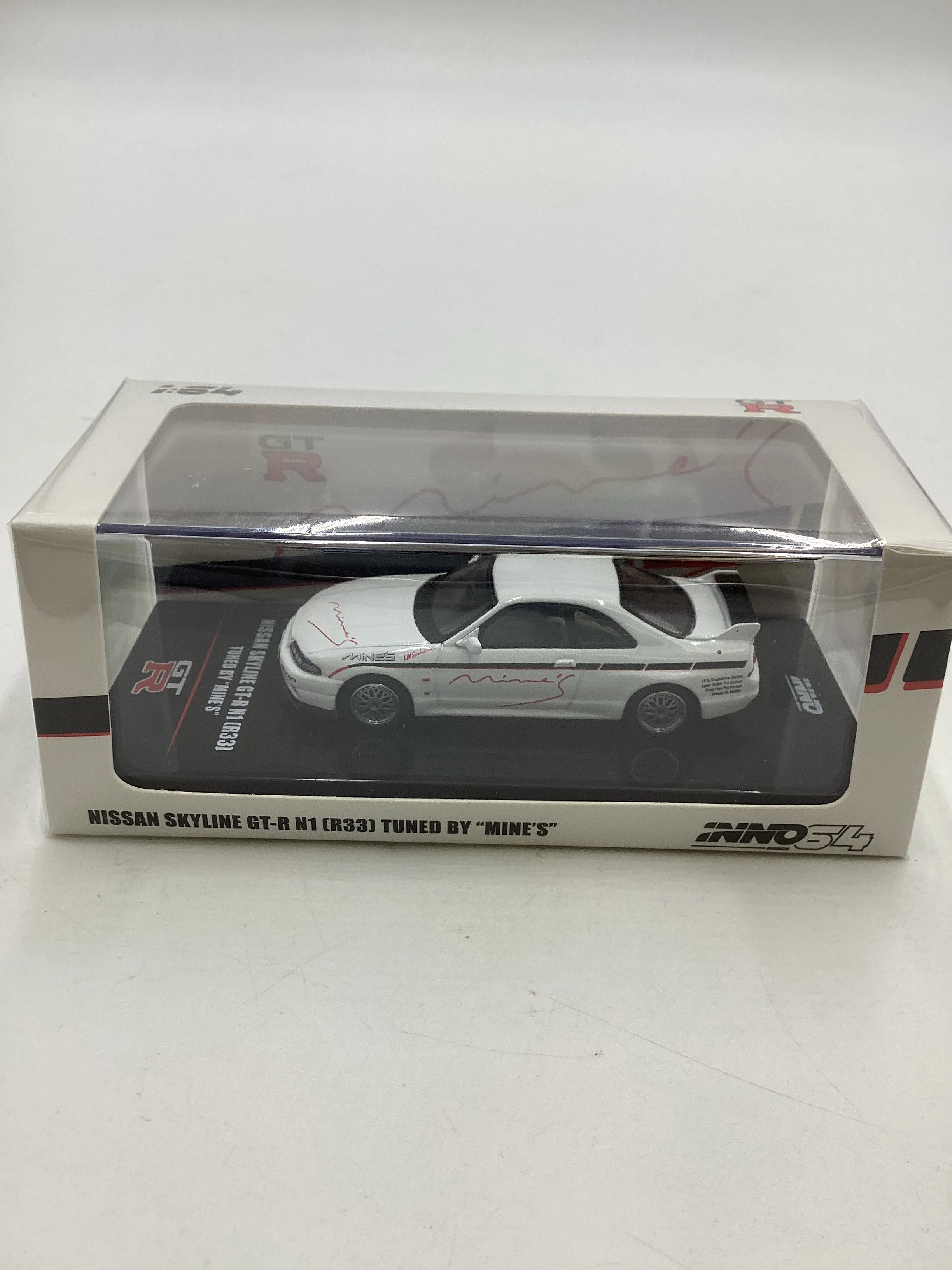 Inno64 Tuned By Mines Nissan Skyline GT-R N-1 [R33] White - Image 2
