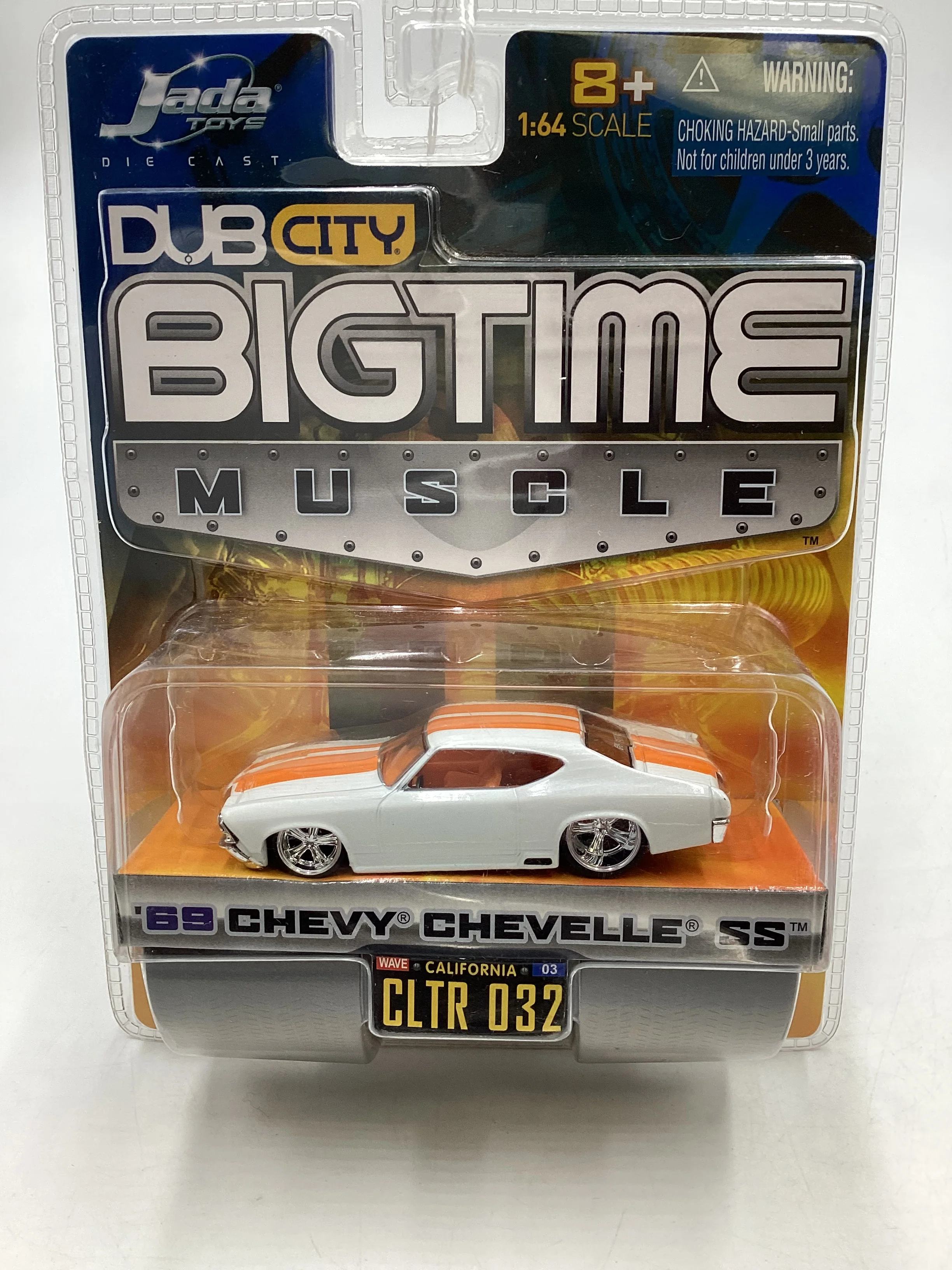 Jada Dub City Big Time Muscle 69 Chevy Chevelle SS 216A - Image 2