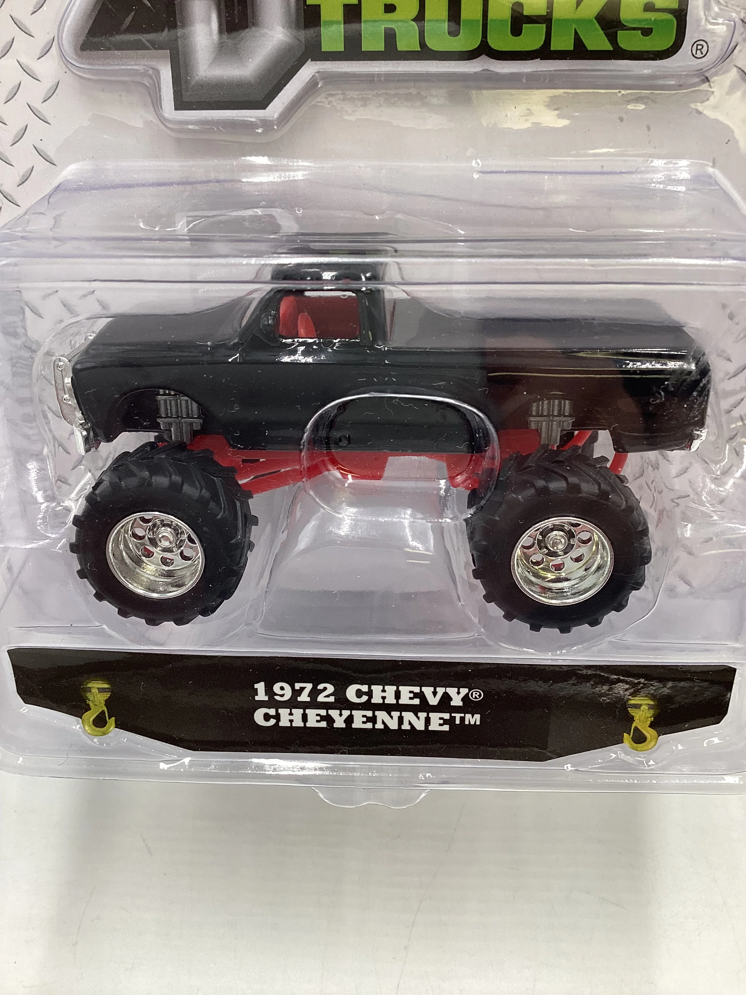 Jada Just Trucks Black 1972 Chevy Cheyenne 216E - Image 3