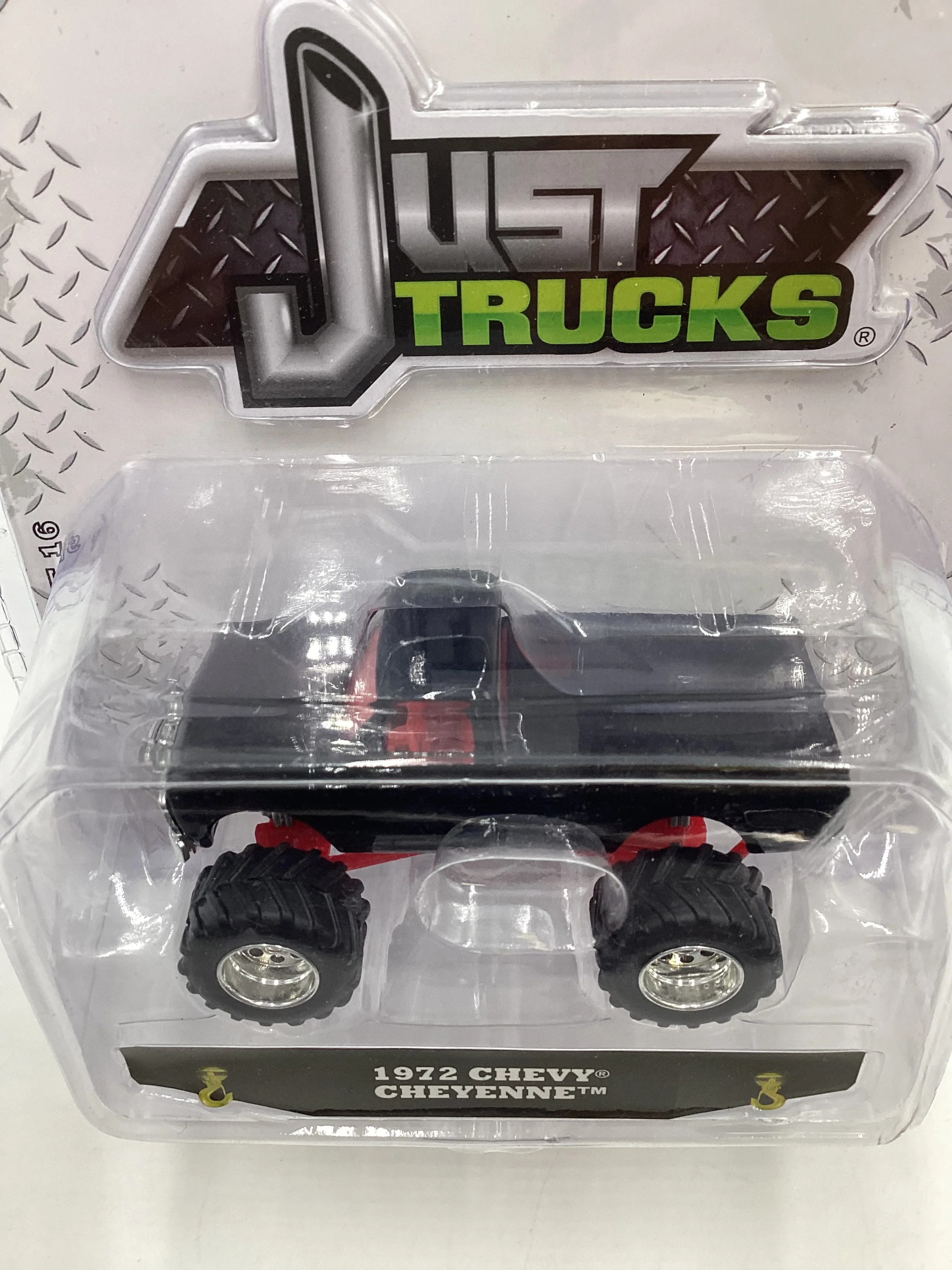 Jada Just Trucks Black 1972 Chevy Cheyenne 216E - Image 6