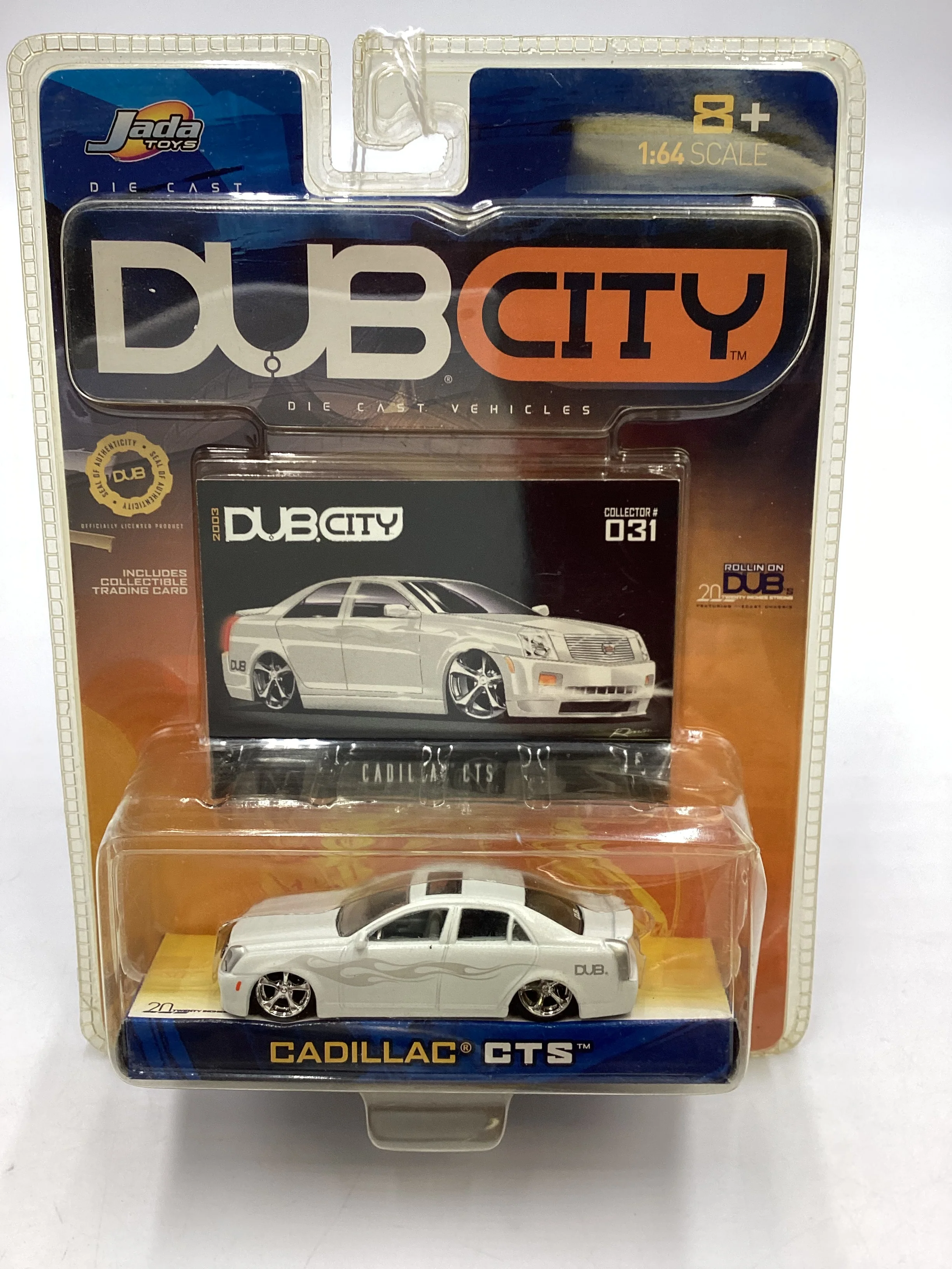 Jada Toys Dub City #031 Cadillac CTS White 221B - Image 2