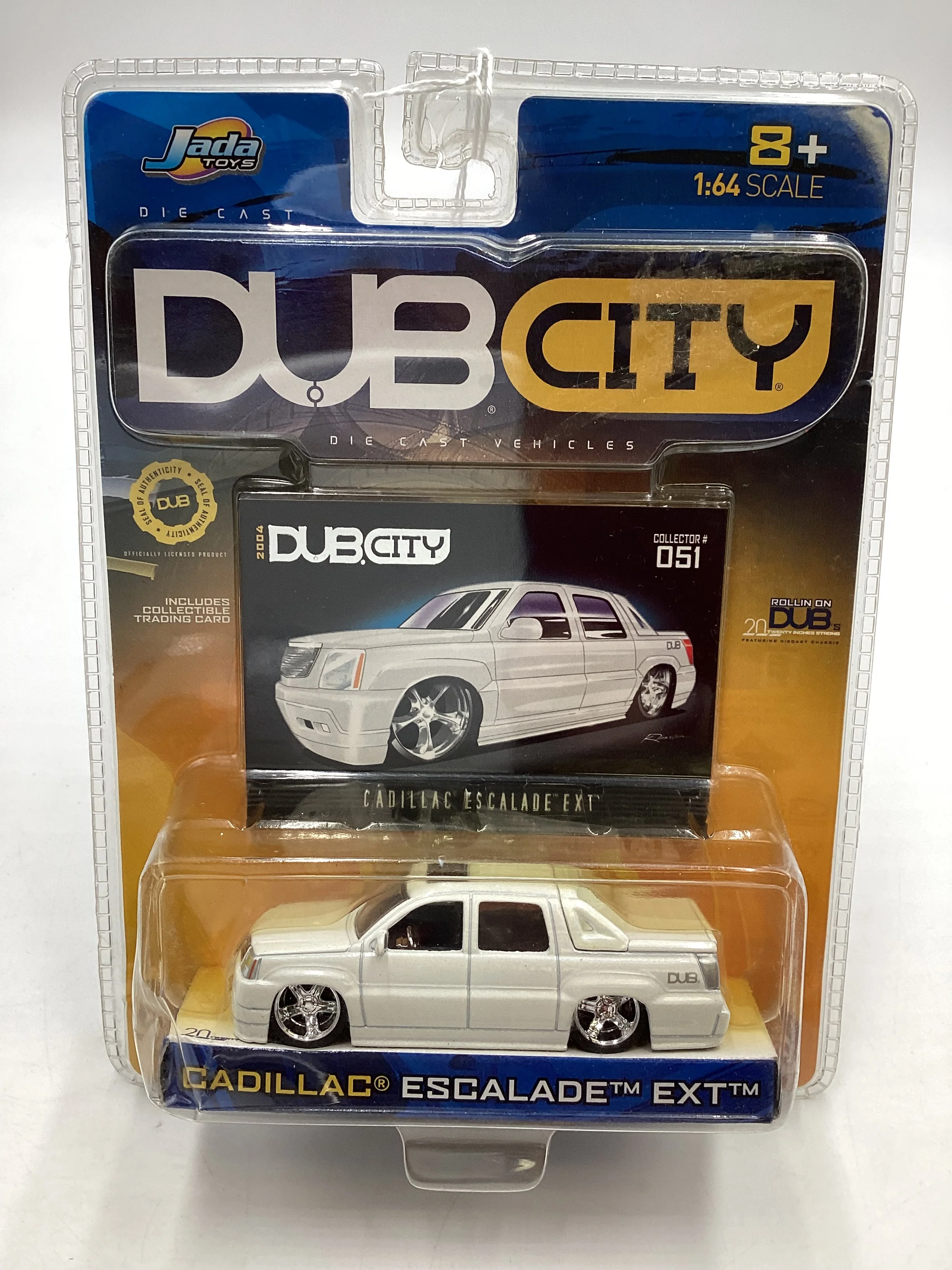 Jada Toys Dub City #051 Cadillac Escalade EXT White 221B - Image 2