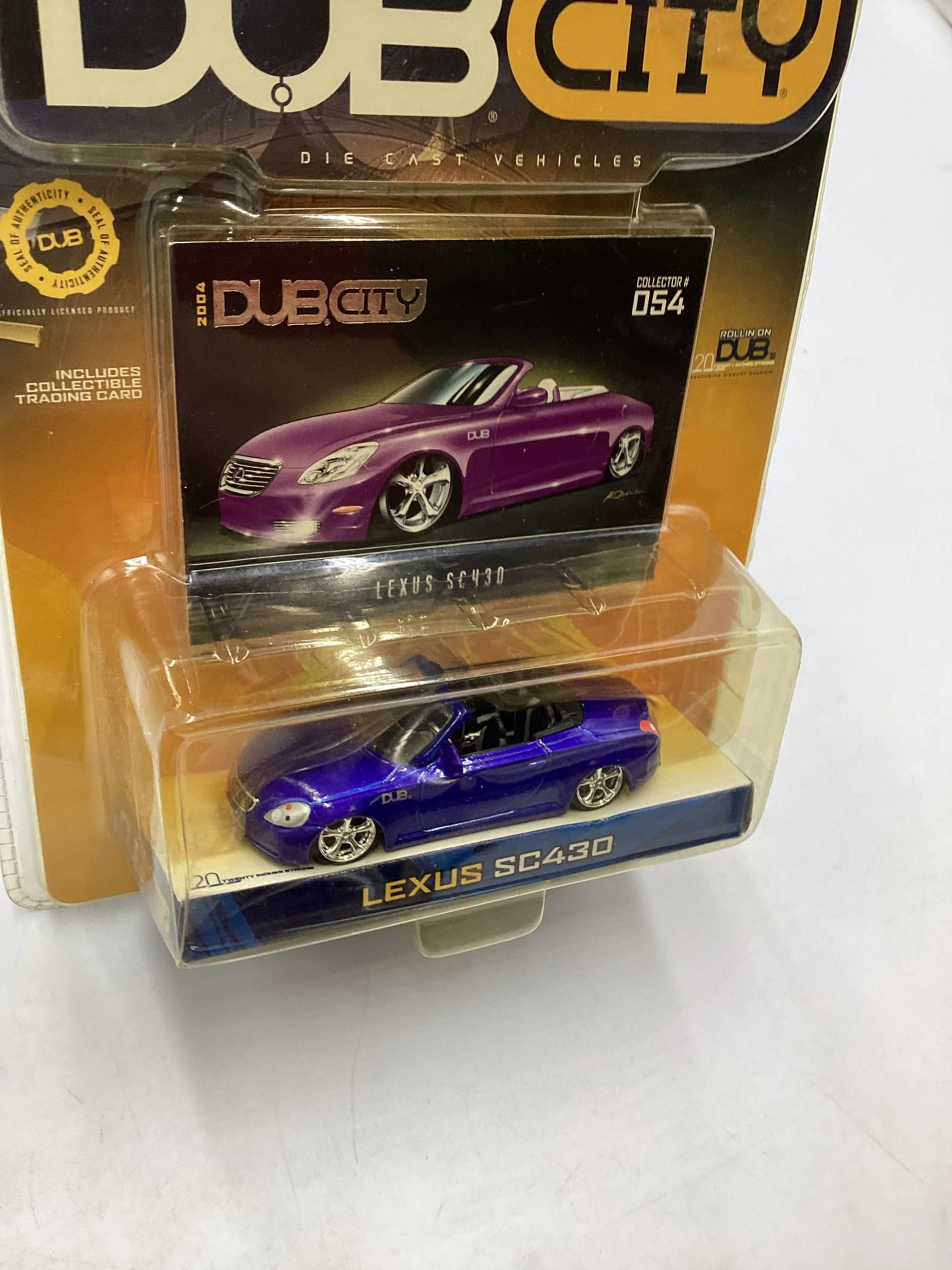 Jada Toys Dub City #054 Lexus SC430 Blue 221B - Image 5