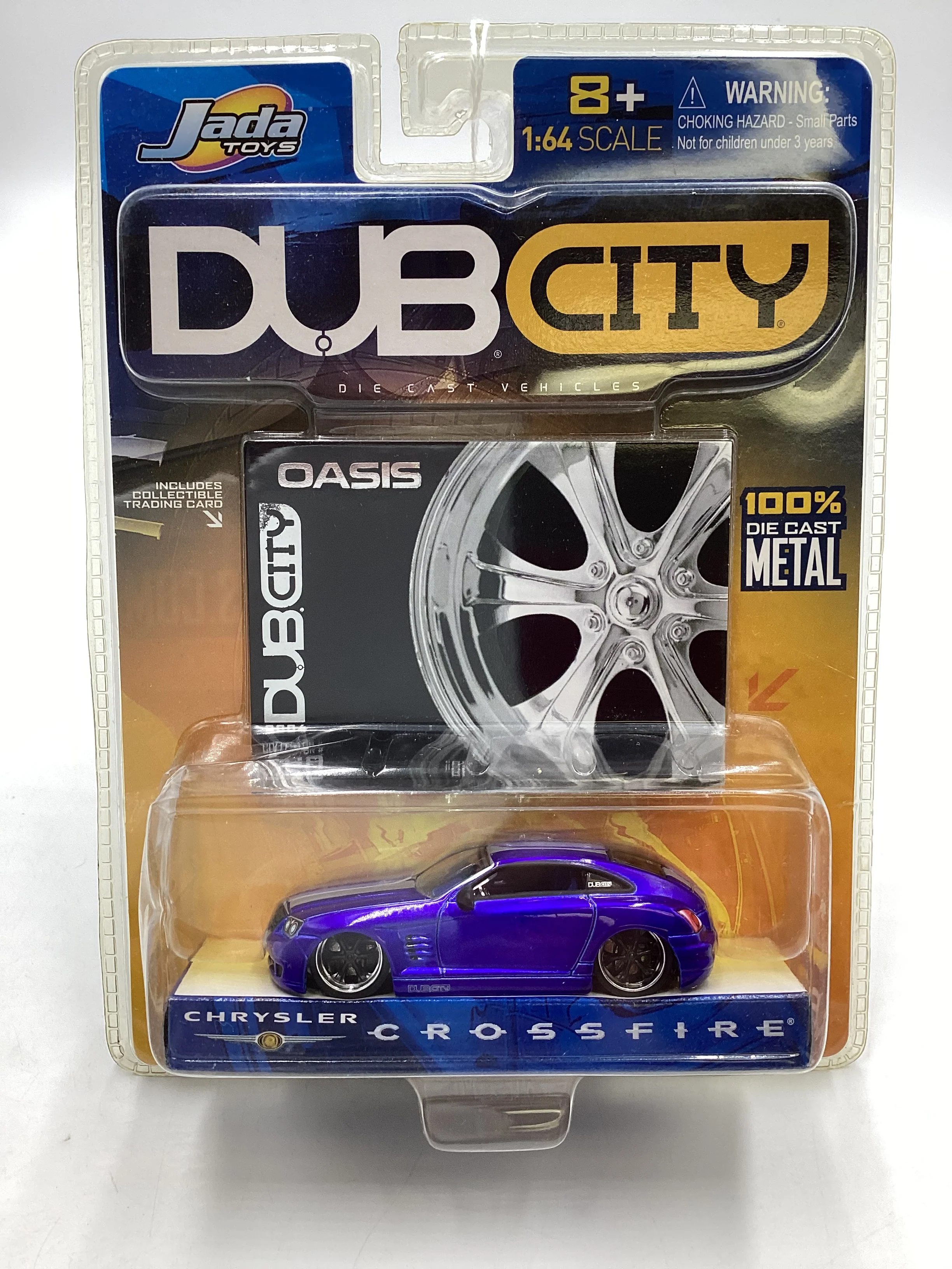 Jada Toys Dub City #069 Chrysler Crossfire Blue 221A - Image 2
