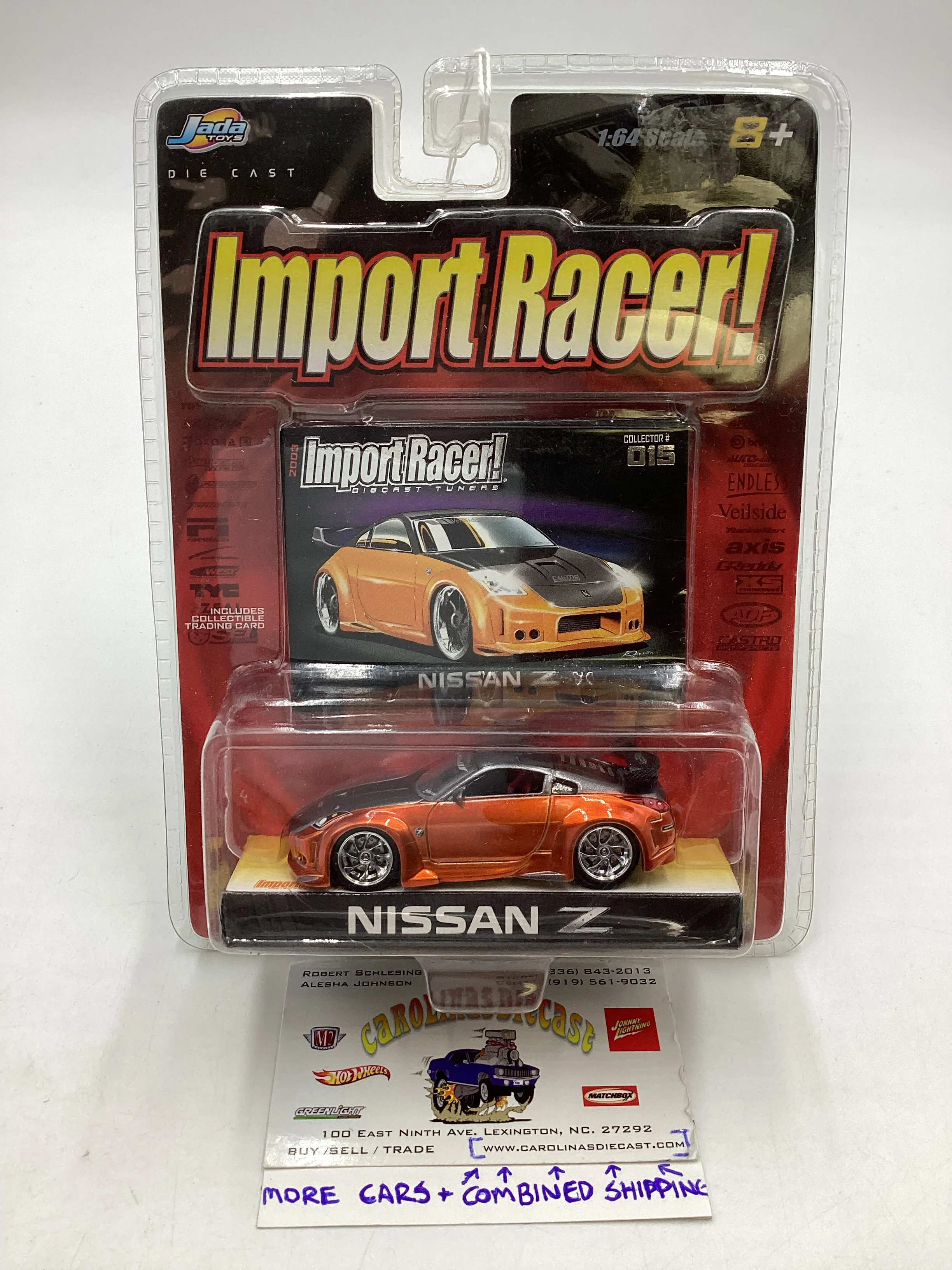 Jada Toys Import Racer #015 Nissan Z Orange 222D
