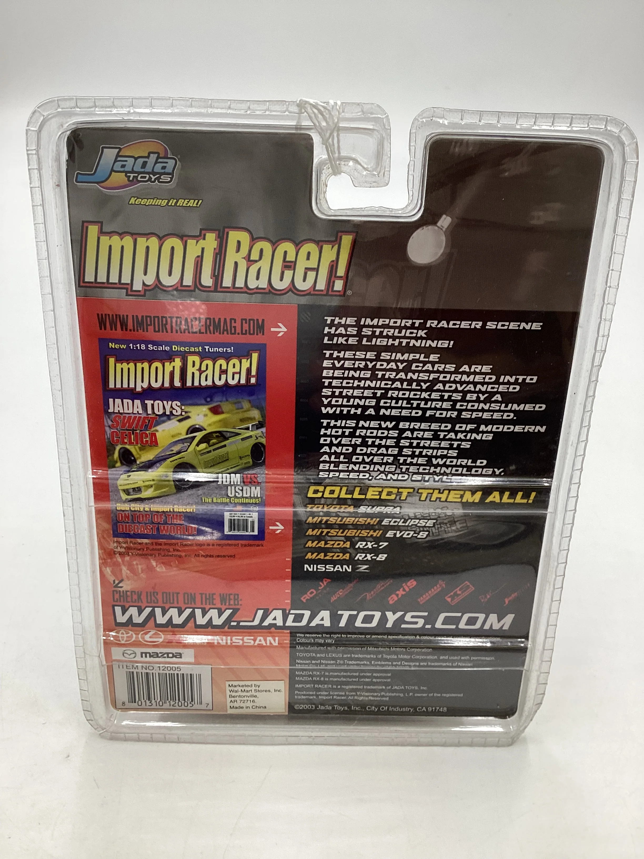 Jada Toys Import Racer #018 Mazda RX-8 Green 185G - Image 7
