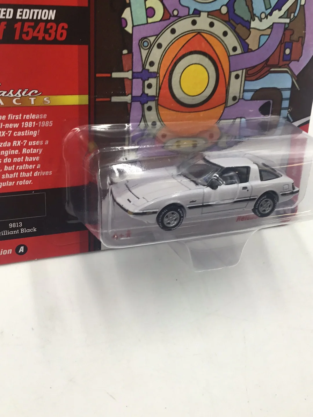 Johnny Lightning 1981 Mazda RX-7 White Lightning - Image 3