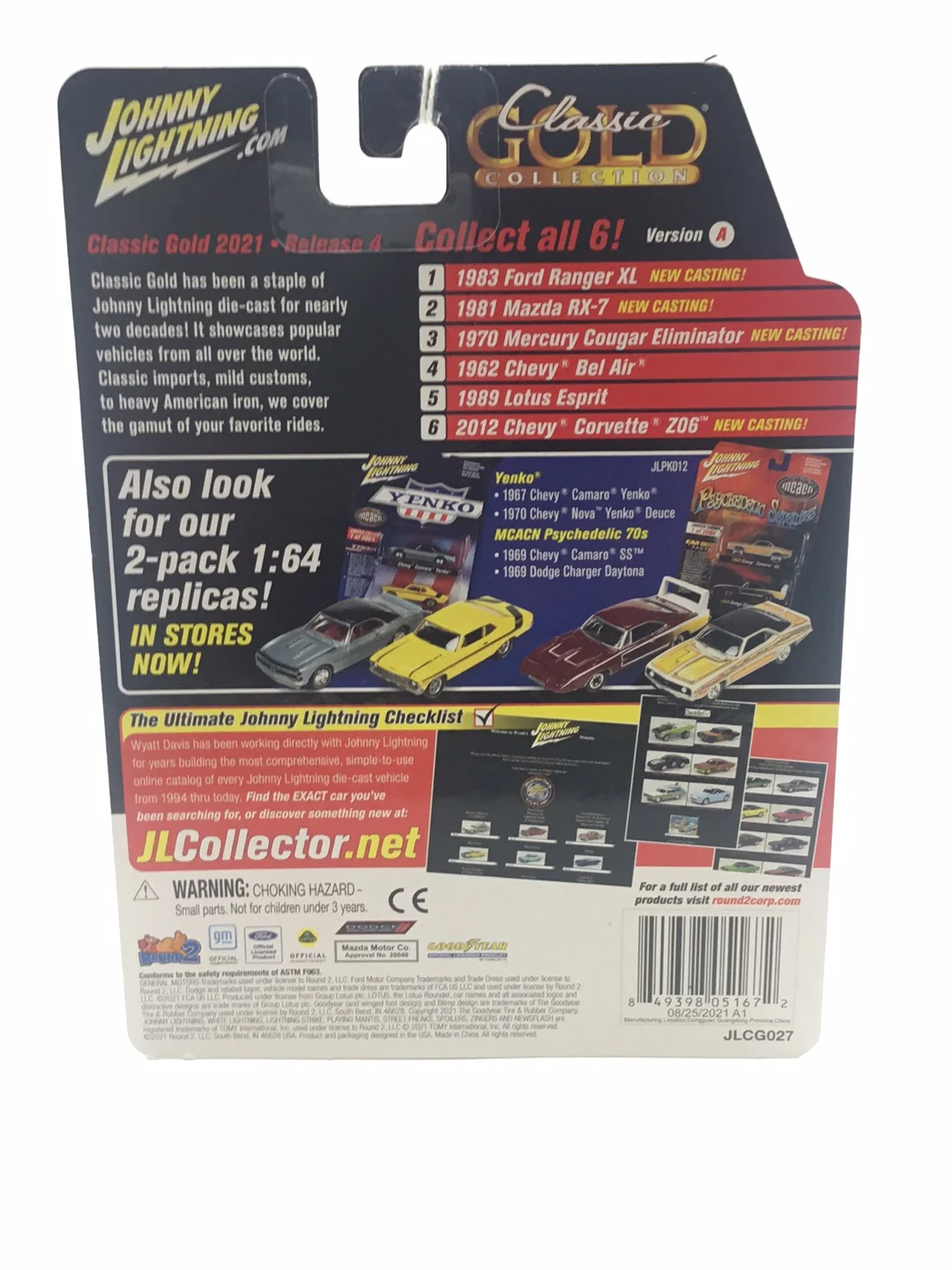 Johnny Lightning 1981 Mazda RX-7 White Lightning - Image 6