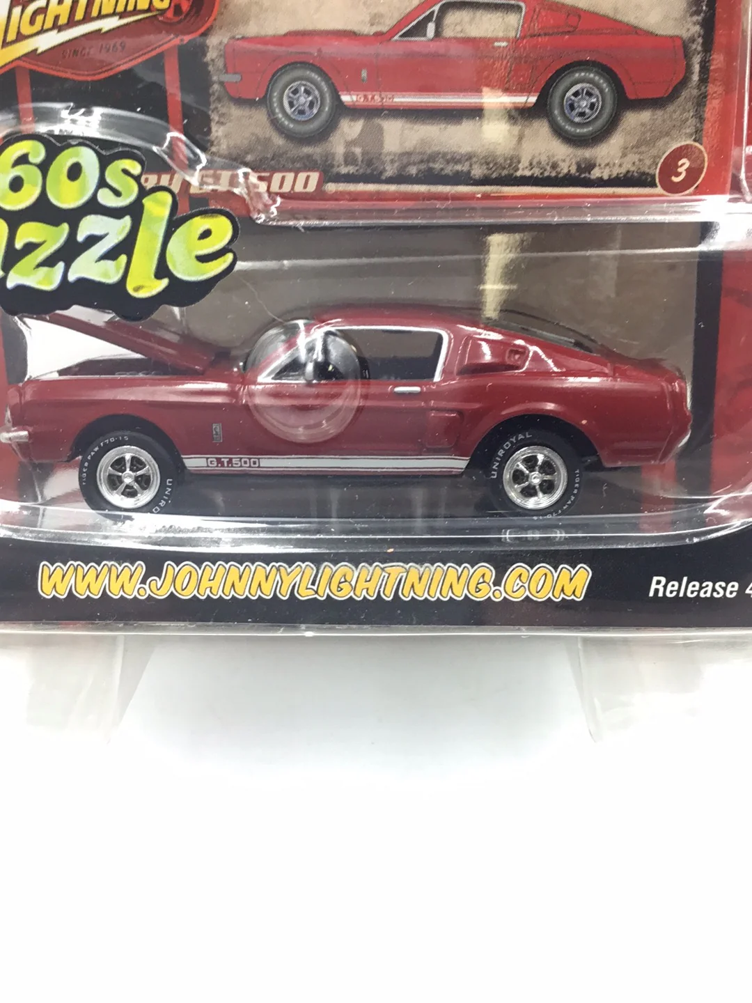 Johnny lightning 60’s Sizzle 1967 Shelby GT-500 TT3 - Image 2