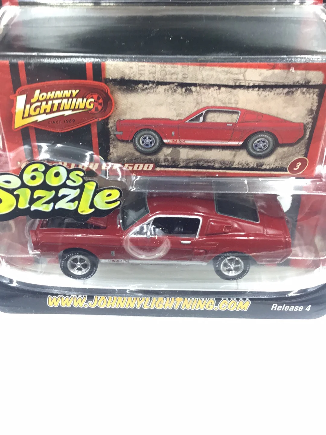 Johnny lightning 60’s Sizzle 1967 Shelby GT-500 TT3 - Image 5