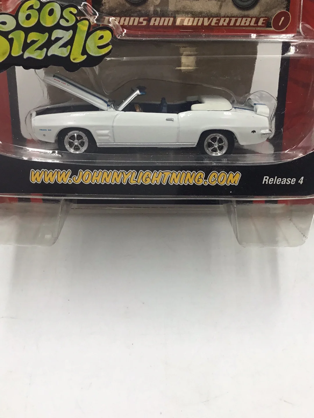Johnny lightning 60’s Sizzle 1969 Pontiac Trans Am Convertible TT4 - Image 2