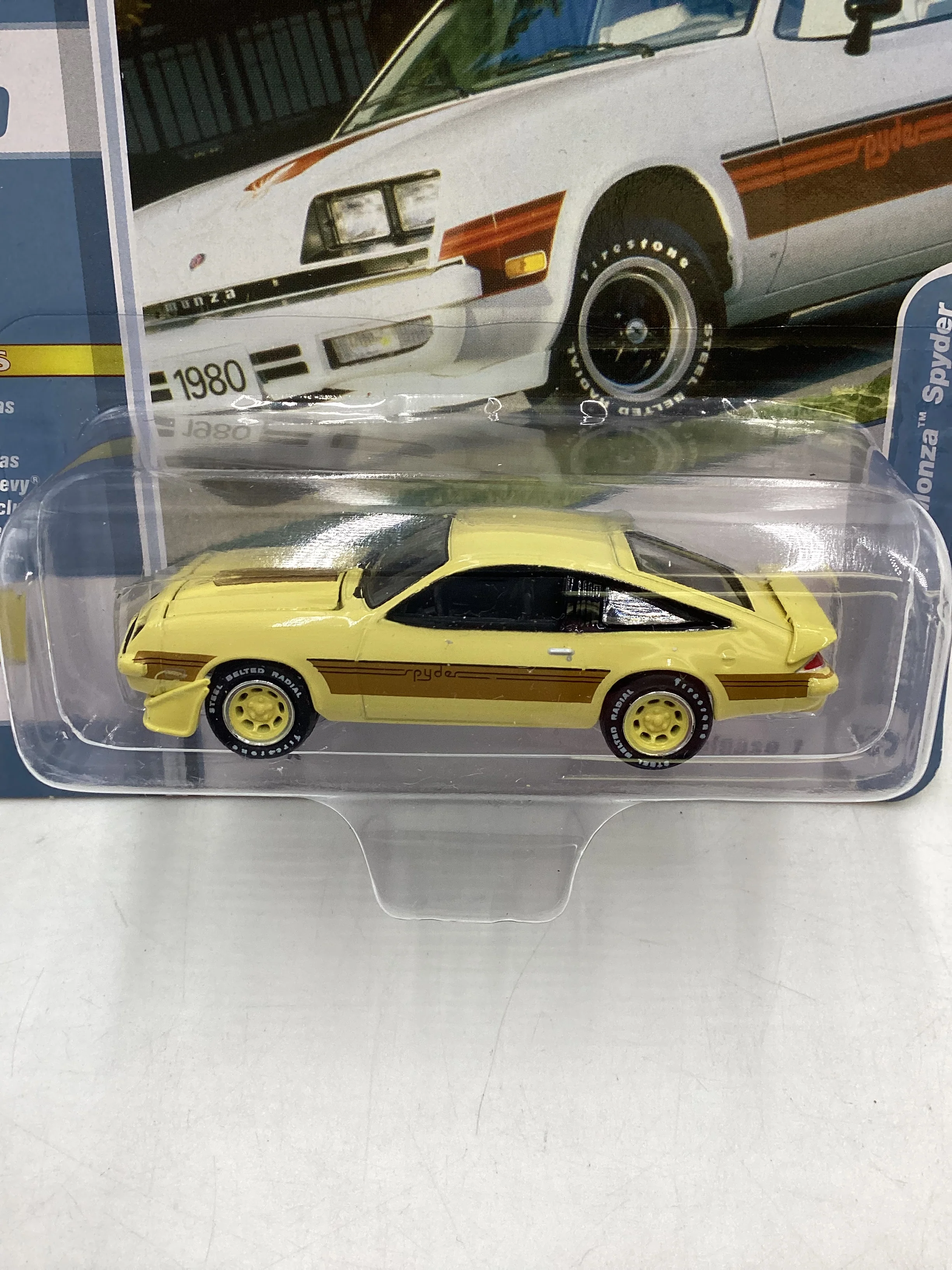 Johnny Lightning Classic Gold Collection Chevrolet 1980 Chevy Monza Spyder 228C - Image 3